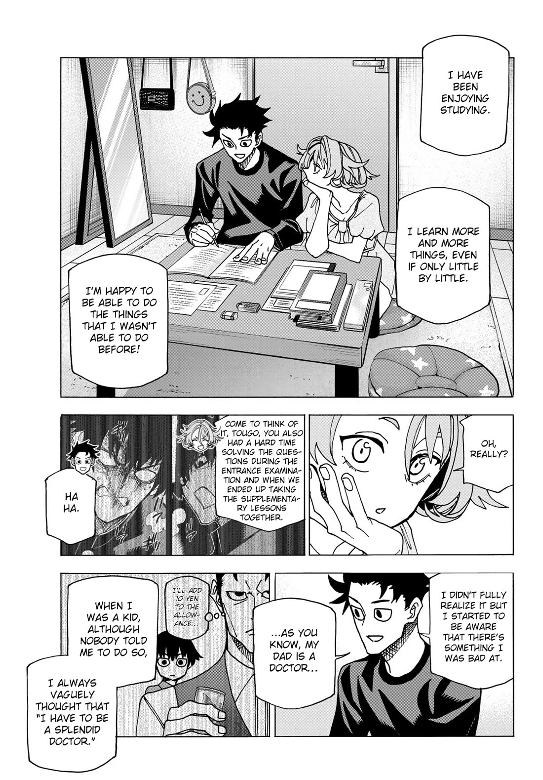 The Story Between a Dumb Prefect and a High School Girl with an Inappropriate Skirt Length Chapter 70 page 15 - Chapter 70: The Story of the Future of the Dumb Prefect and the High School Girl With an inappropriate Skirt Length