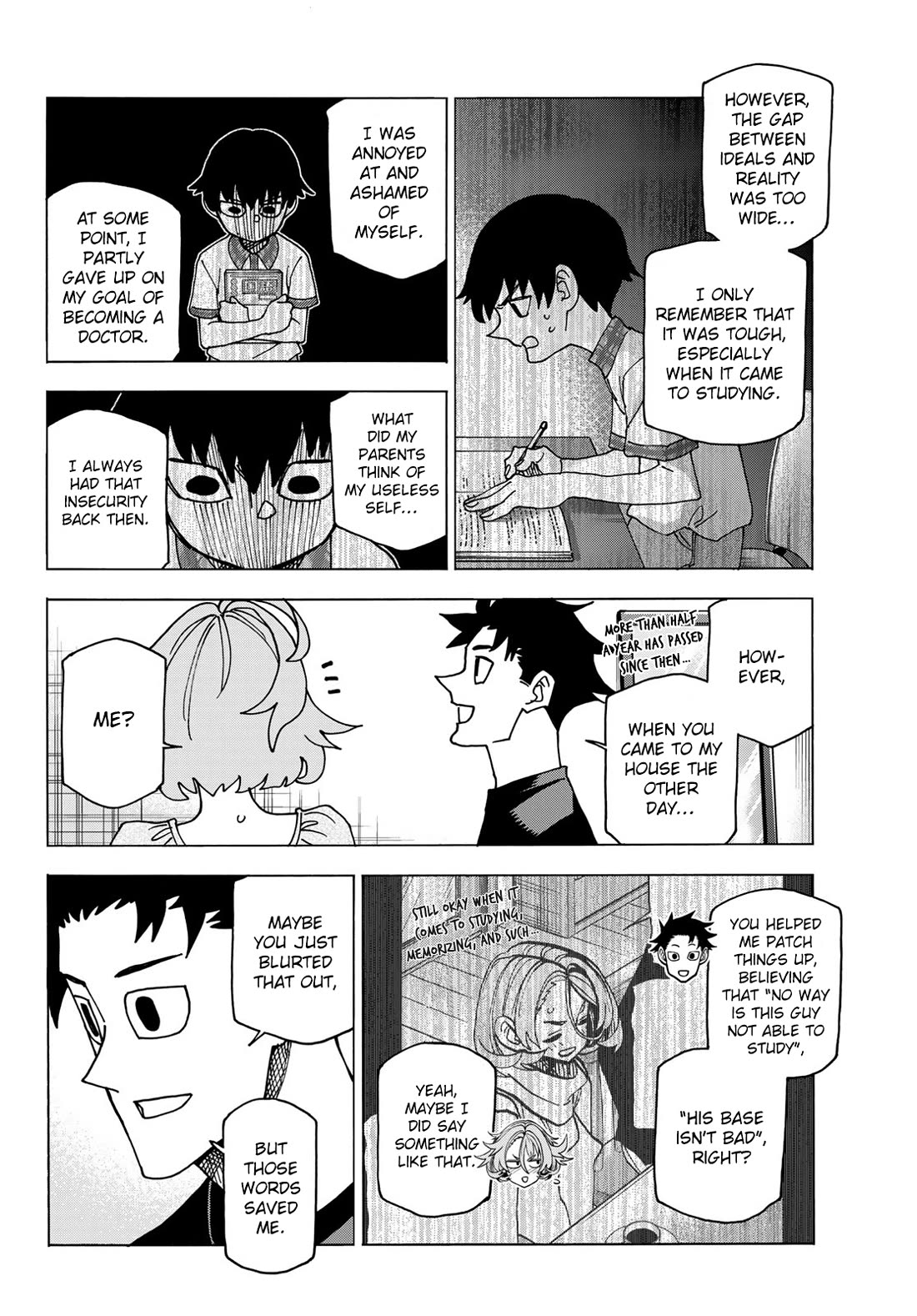The Story Between a Dumb Prefect and a High School Girl with an Inappropriate Skirt Length Chapter 70 page 16 - Chapter 70: The Story of the Future of the Dumb Prefect and the High School Girl With an inappropriate Skirt Length