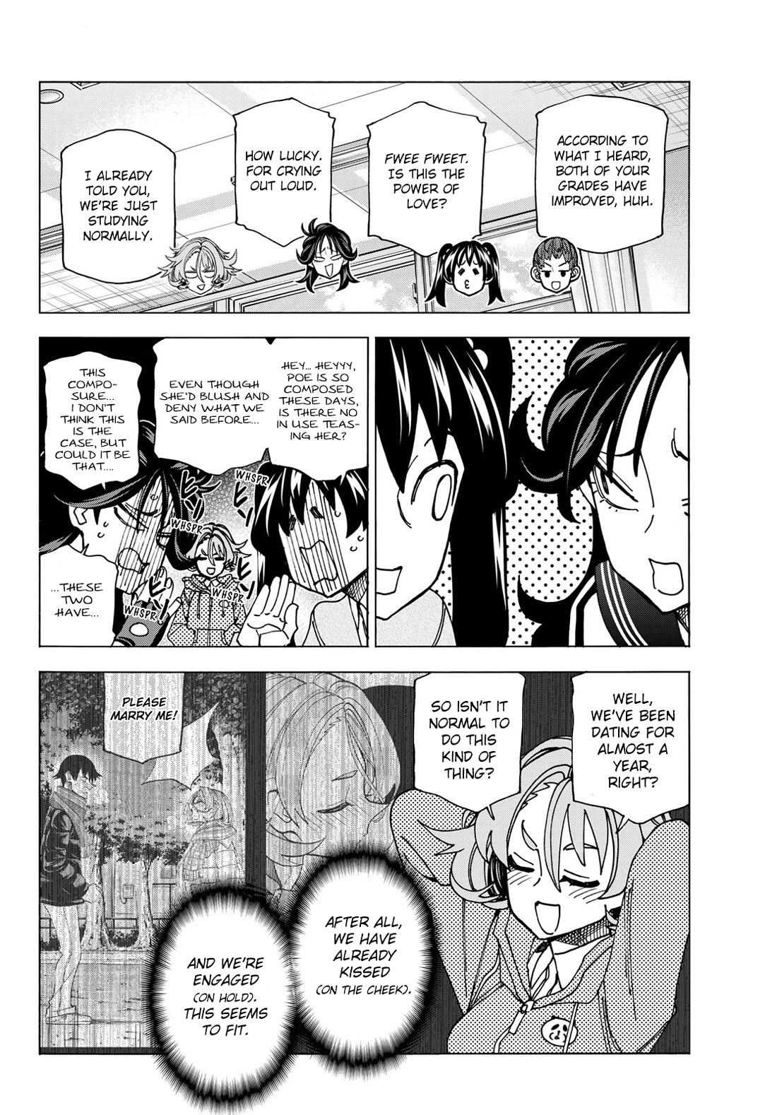 The Story Between a Dumb Prefect and a High School Girl with an Inappropriate Skirt Length Chapter 70 page 2 - Chapter 70: The Story of the Future of the Dumb Prefect and the High School Girl With an inappropriate Skirt Length