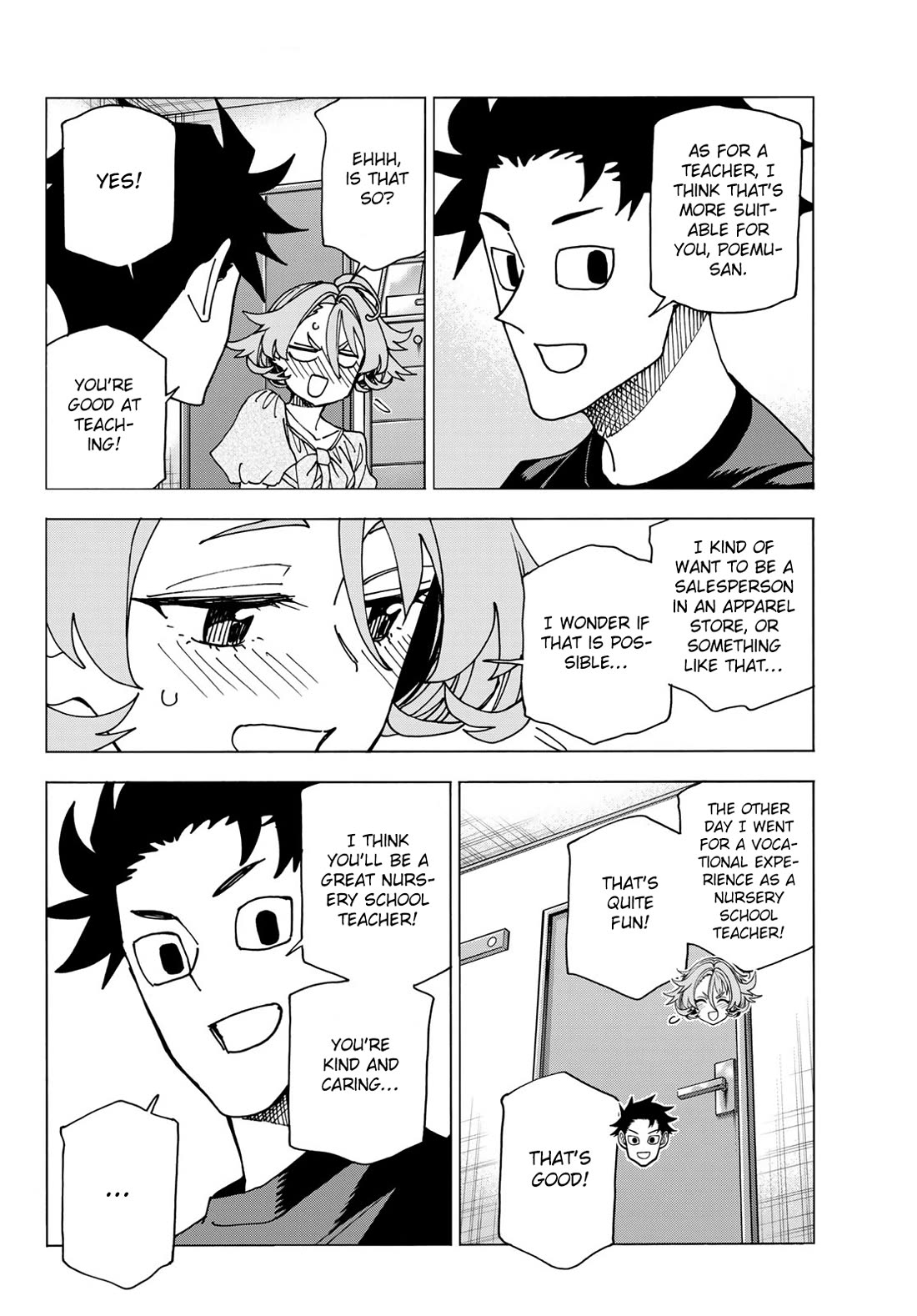 The Story Between a Dumb Prefect and a High School Girl with an Inappropriate Skirt Length Chapter 70 page 20 - Chapter 70: The Story of the Future of the Dumb Prefect and the High School Girl With an inappropriate Skirt Length