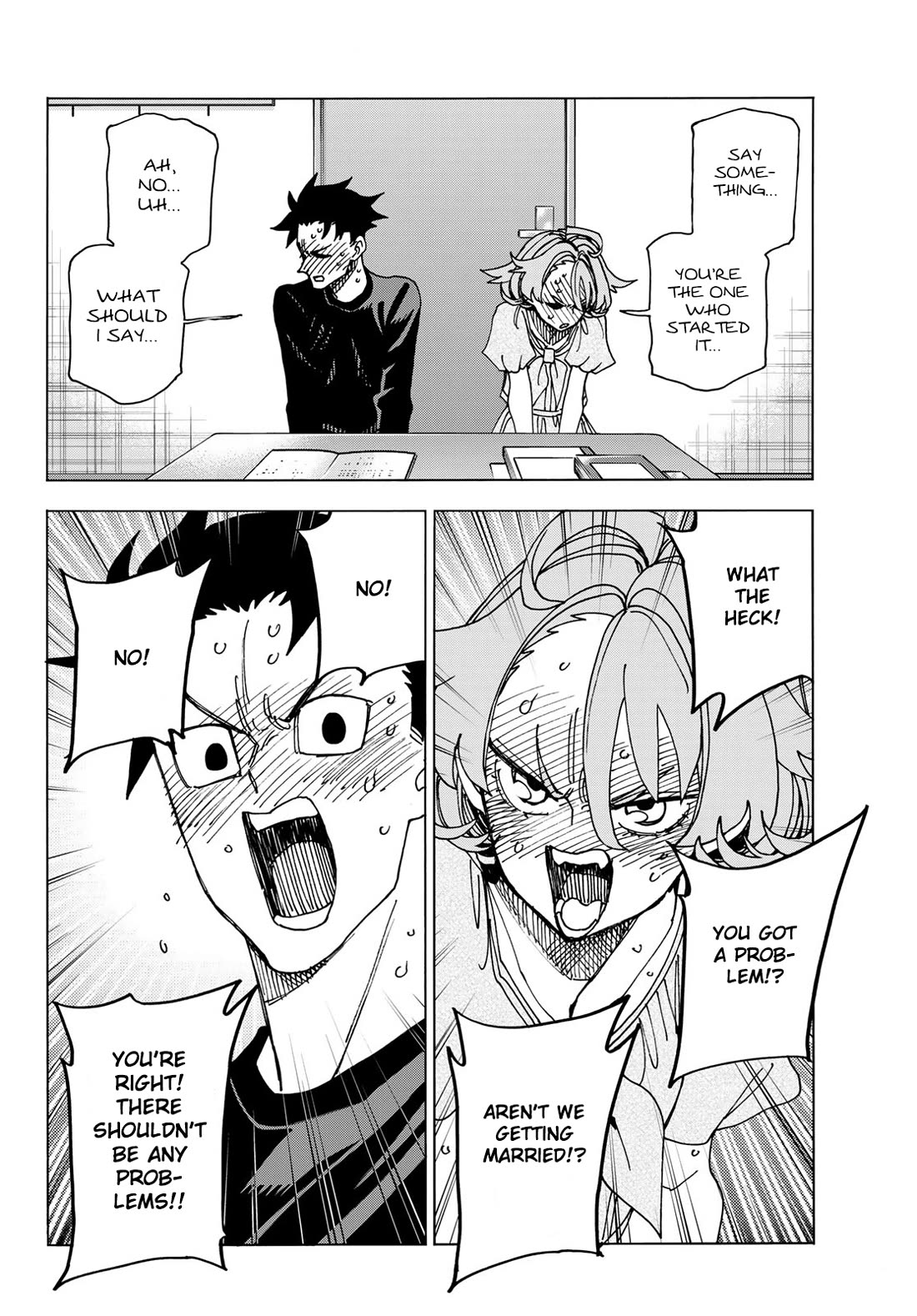 The Story Between a Dumb Prefect and a High School Girl with an Inappropriate Skirt Length Chapter 70 page 26 - Chapter 70: The Story of the Future of the Dumb Prefect and the High School Girl With an inappropriate Skirt Length
