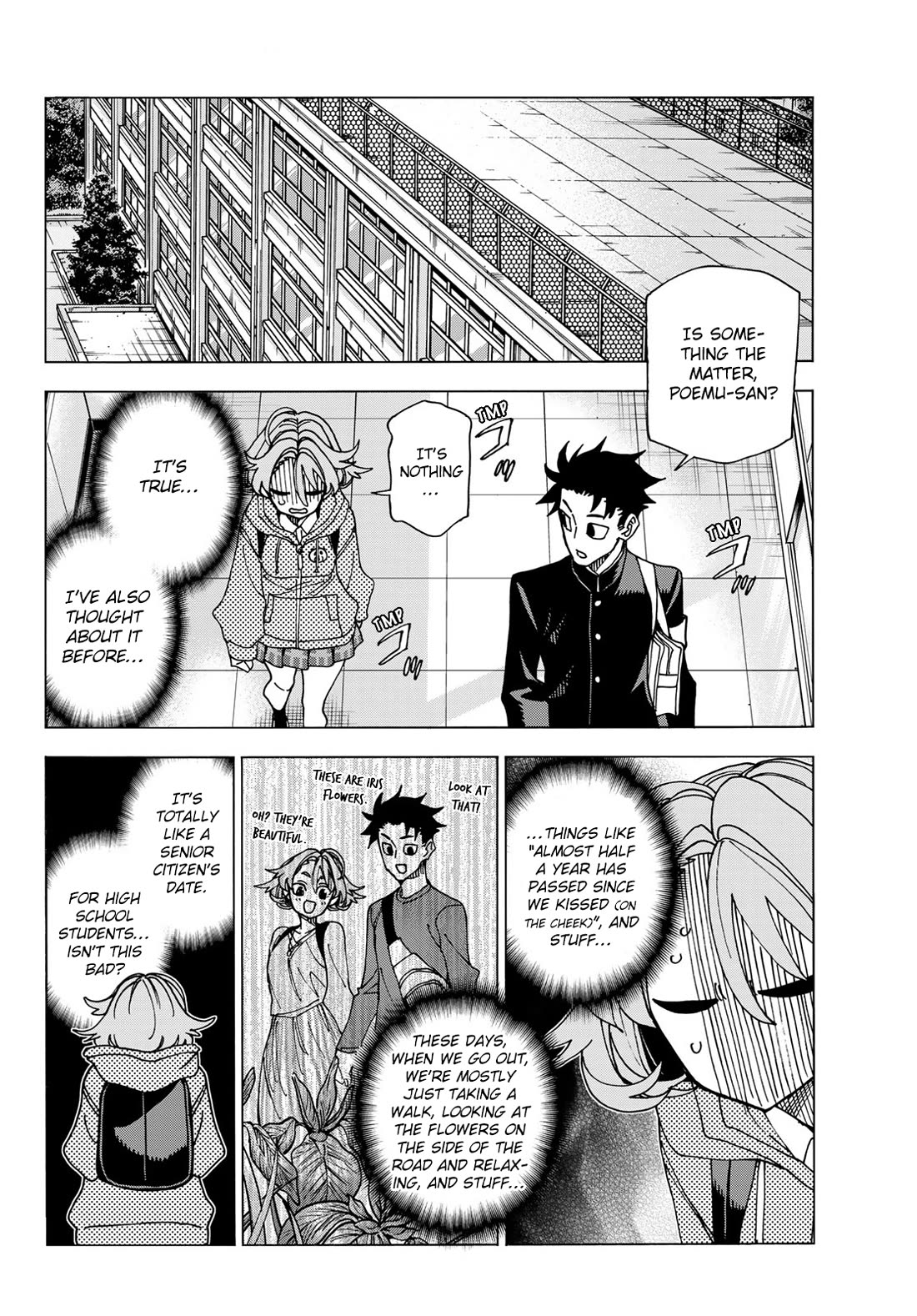 The Story Between a Dumb Prefect and a High School Girl with an Inappropriate Skirt Length Chapter 70 page 4 - Chapter 70: The Story of the Future of the Dumb Prefect and the High School Girl With an inappropriate Skirt Length