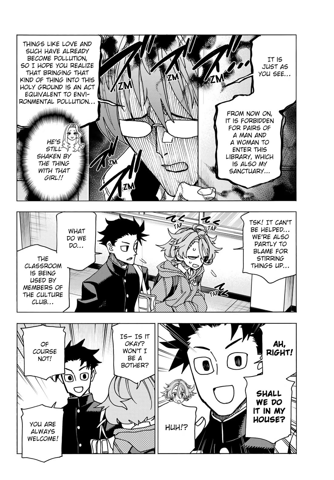 The Story Between a Dumb Prefect and a High School Girl with an Inappropriate Skirt Length Chapter 70 page 6 - Chapter 70: The Story of the Future of the Dumb Prefect and the High School Girl With an inappropriate Skirt Length