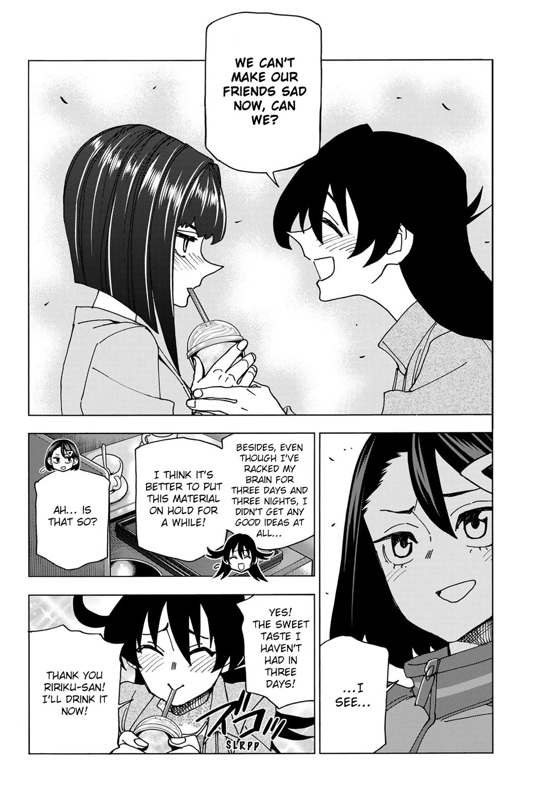 The Story Between a Dumb Prefect and a High School Girl with an Inappropriate Skirt Length Chapter 71 page 18 - Chapter 71: The story of the Dumb Manga-Club Members’ discussion on production