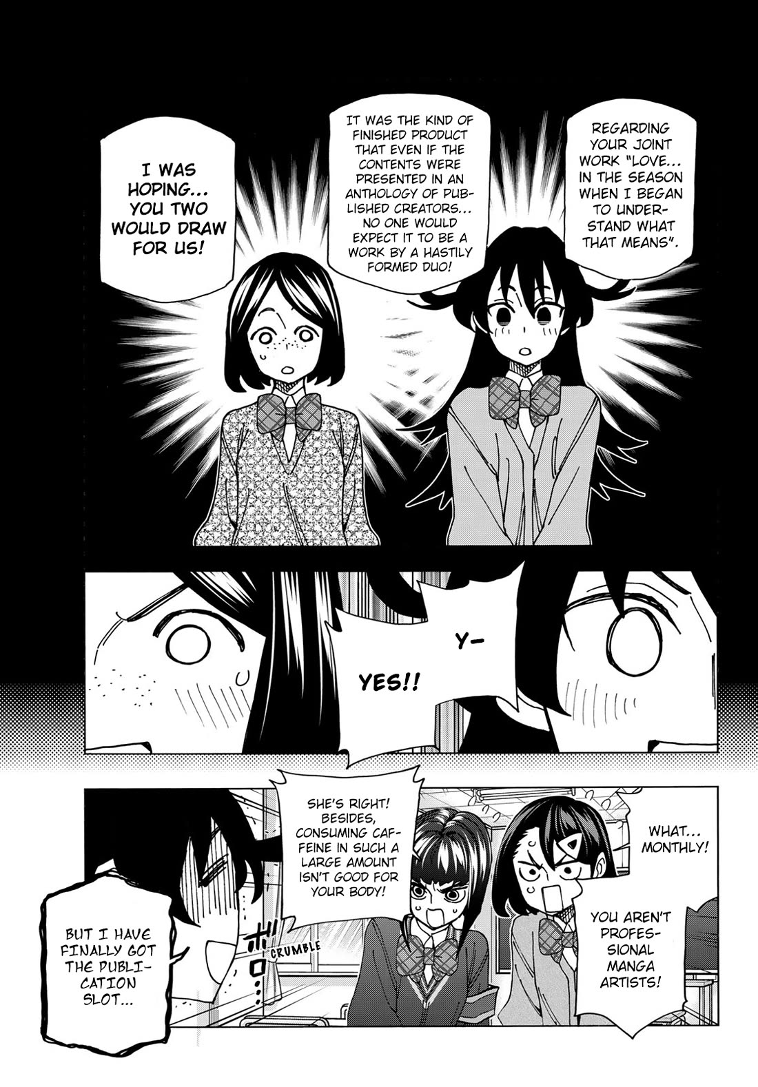 The Story Between a Dumb Prefect and a High School Girl with an Inappropriate Skirt Length Chapter 71 page 7 - Chapter 71: The story of the Dumb Manga-Club Members’ discussion on production