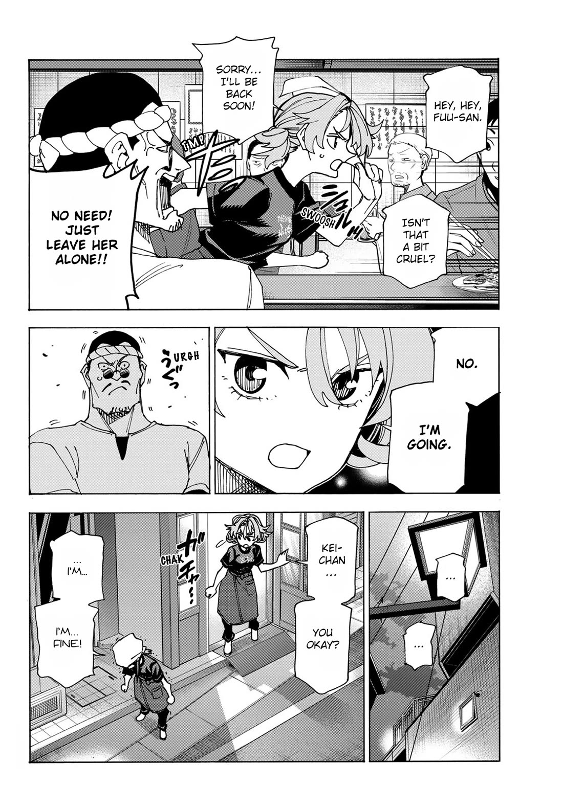 The Story Between a Dumb Prefect and a High School Girl with an Inappropriate Skirt Length Chapter 72 page 16 - Chapter 72: The Story of The Dumb Girl’s Part Time Job