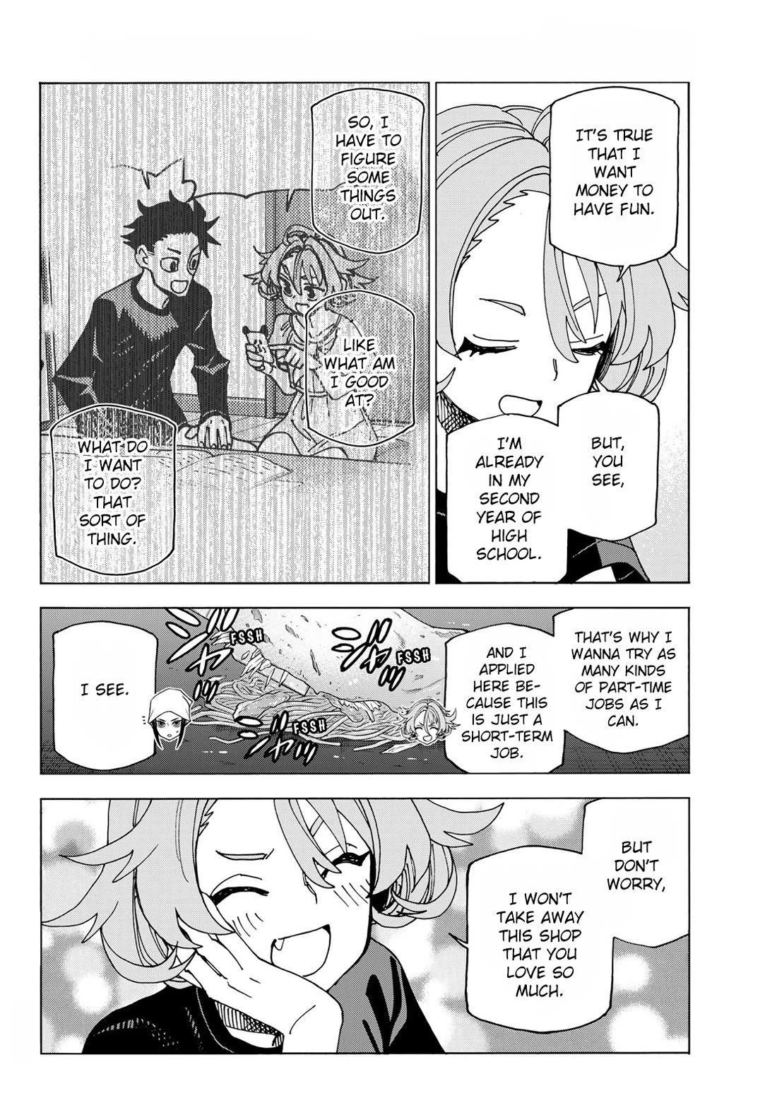 The Story Between a Dumb Prefect and a High School Girl with an Inappropriate Skirt Length Chapter 72 page 24 - Chapter 72: The Story of The Dumb Girl’s Part Time Job