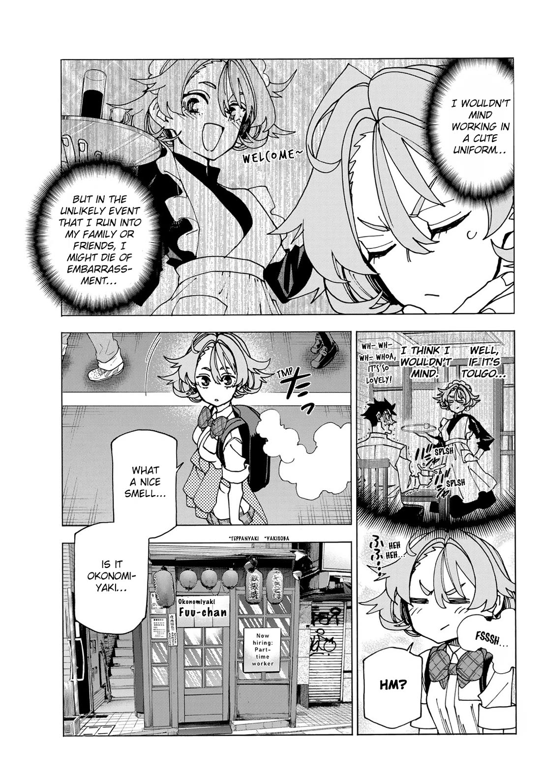 The Story Between a Dumb Prefect and a High School Girl with an Inappropriate Skirt Length Chapter 72 page 3 - Chapter 72: The Story of The Dumb Girl’s Part Time Job