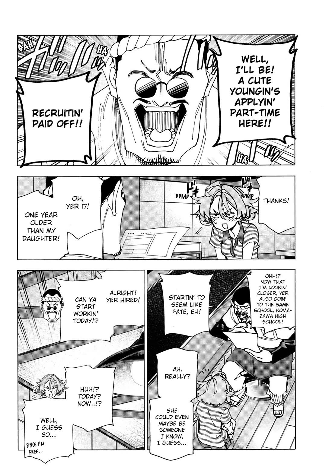 The Story Between a Dumb Prefect and a High School Girl with an Inappropriate Skirt Length Chapter 72 page 4 - Chapter 72: The Story of The Dumb Girl’s Part Time Job