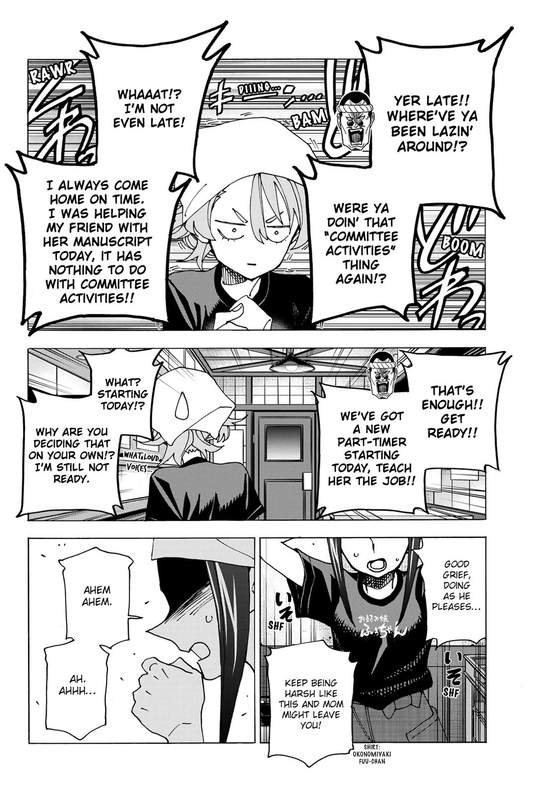 The Story Between a Dumb Prefect and a High School Girl with an Inappropriate Skirt Length Chapter 72 page 6 - Chapter 72: The Story of The Dumb Girl’s Part Time Job