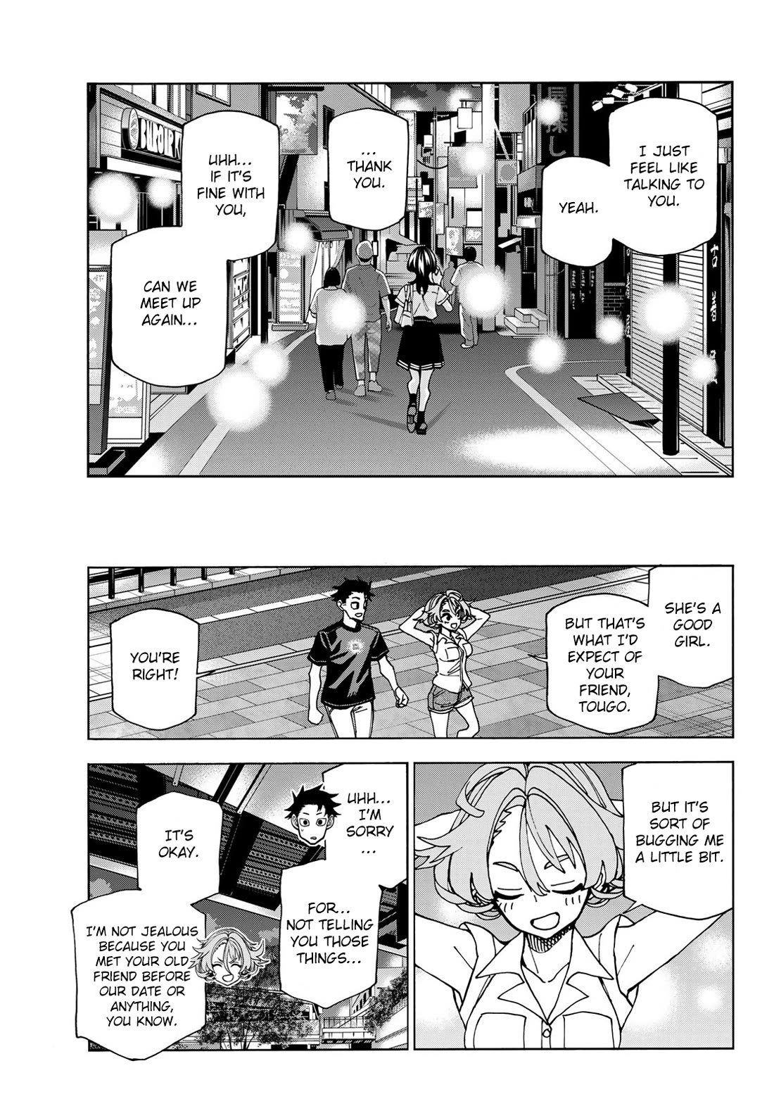 The Story Between a Dumb Prefect and a High School Girl with an Inappropriate Skirt Length Chapter 74 page 17 - Chapter 74: The Story of a dumb guy, his dumb girlfriend and his dumb old friend
