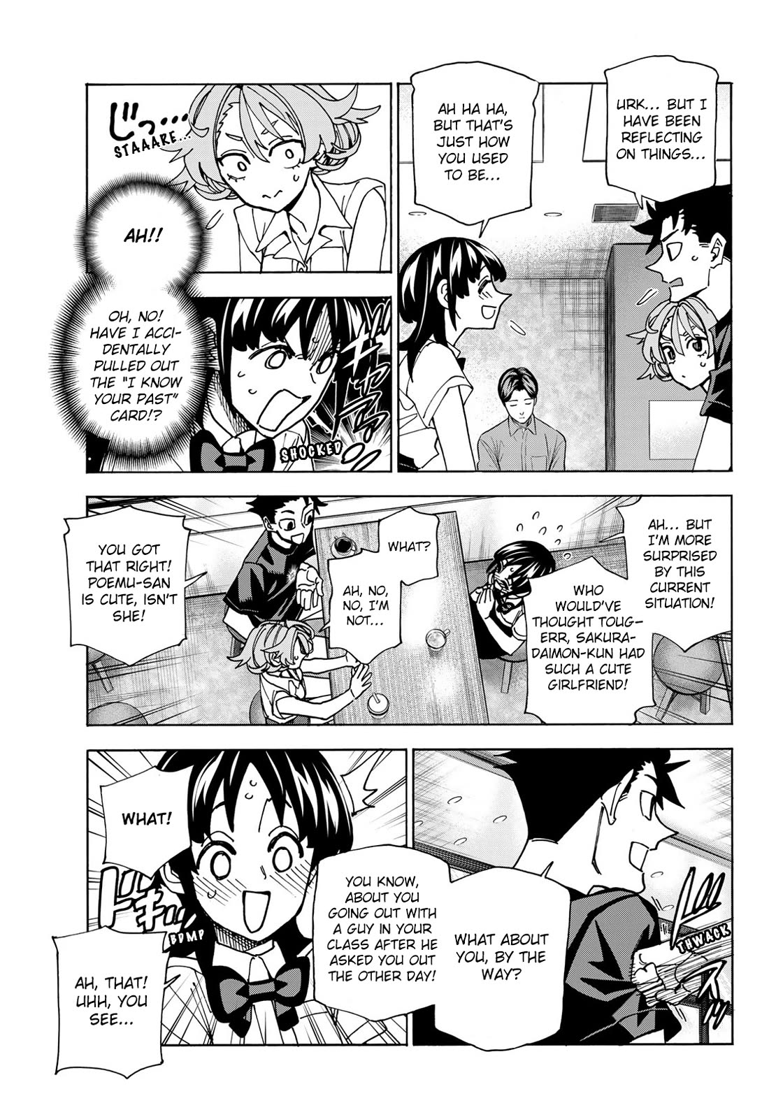 The Story Between a Dumb Prefect and a High School Girl with an Inappropriate Skirt Length Chapter 74 page 9 - Chapter 74: The Story of a dumb guy, his dumb girlfriend and his dumb old friend
