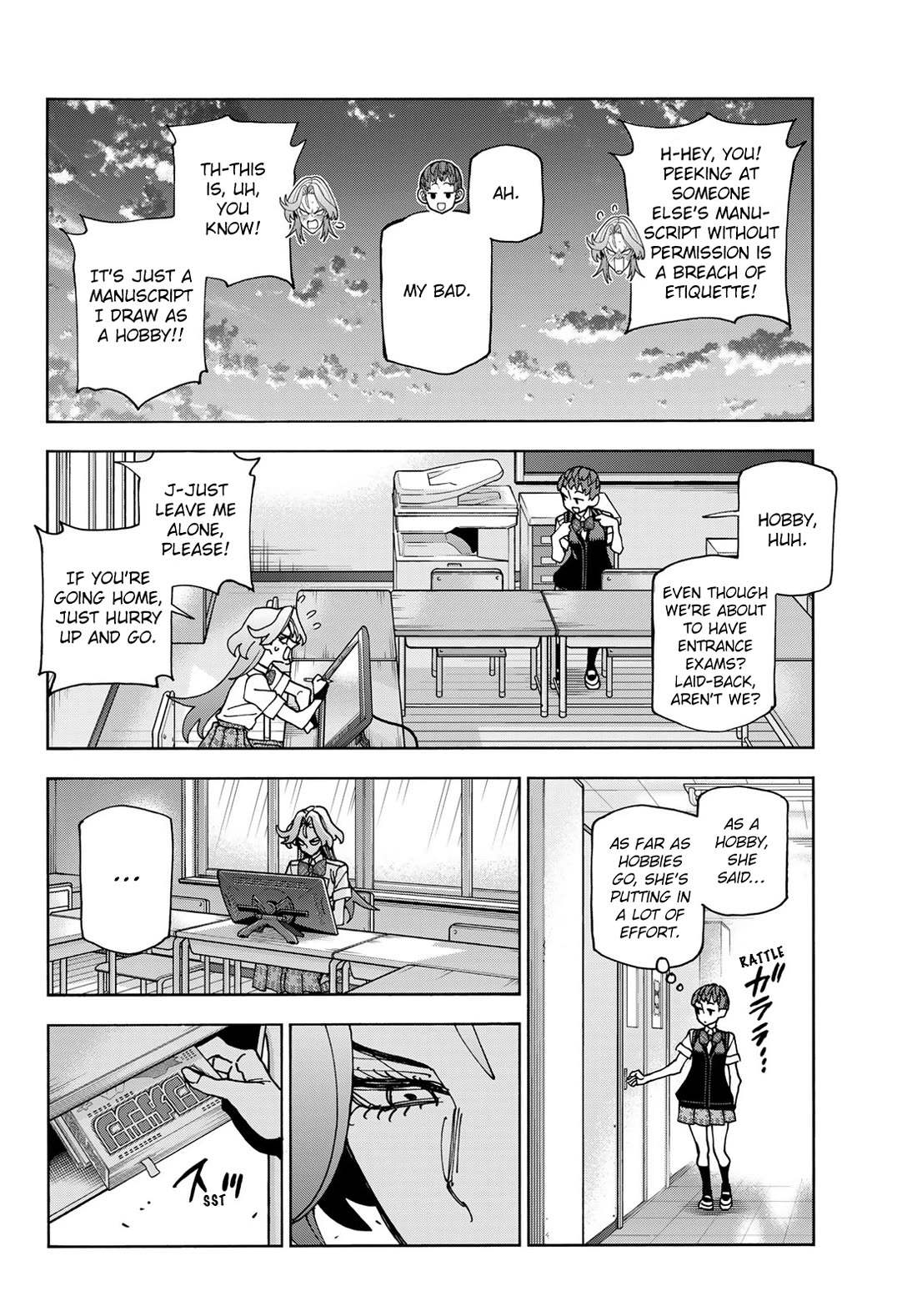 The Story Between a Dumb Prefect and a High School Girl with an Inappropriate Skirt Length Chapter 75 page 14 - Chapter 75: The Dummies’ respective ways of welcoming summer