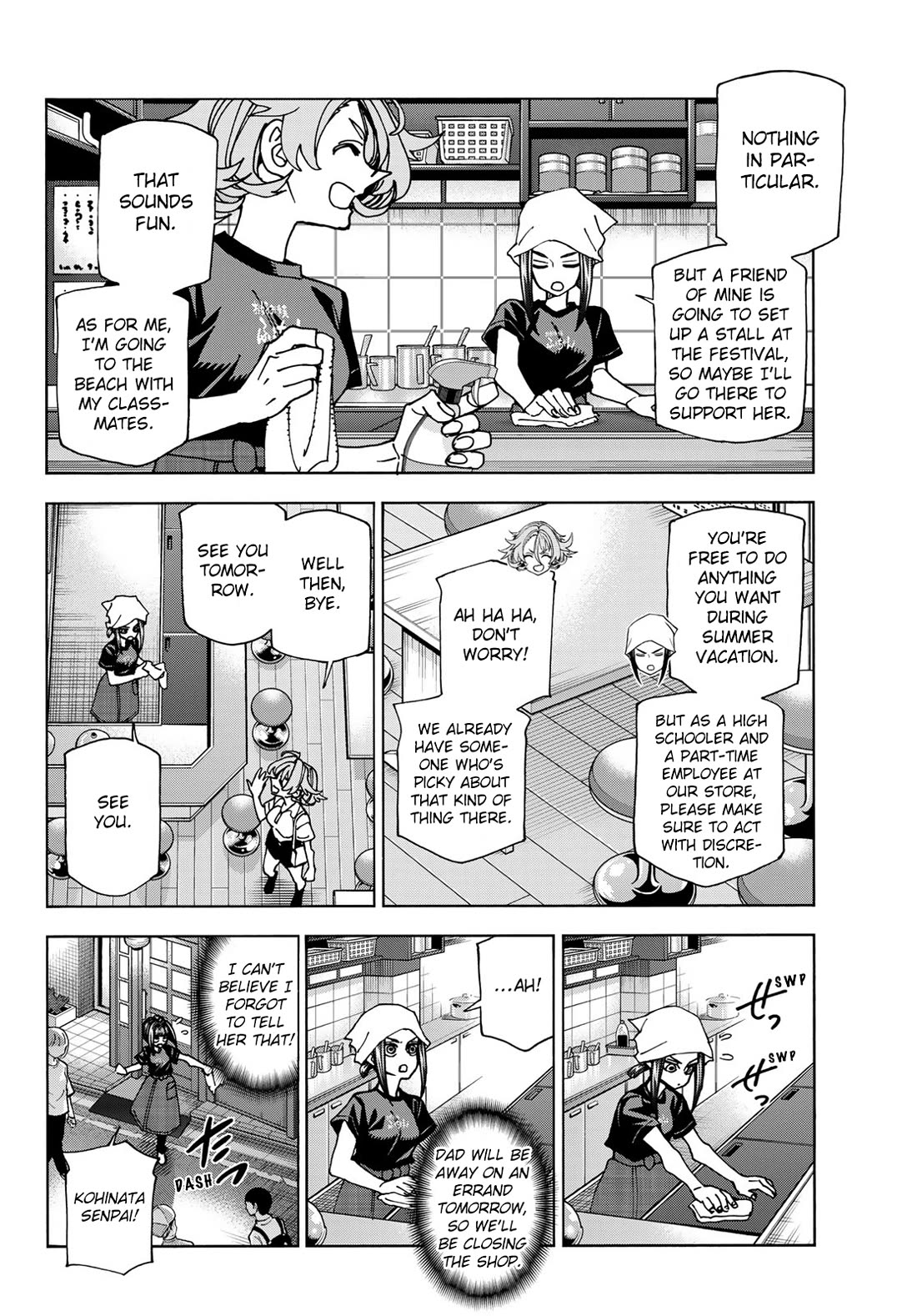 The Story Between a Dumb Prefect and a High School Girl with an Inappropriate Skirt Length Chapter 75 page 18 - Chapter 75: The Dummies’ respective ways of welcoming summer