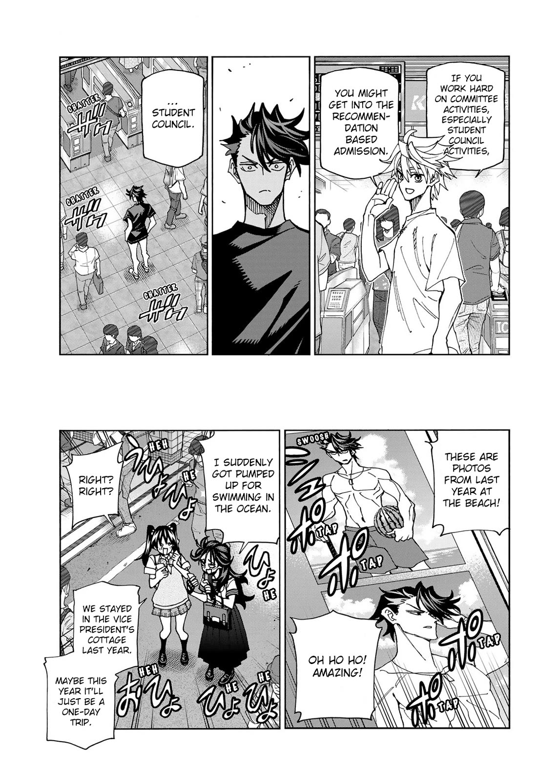 The Story Between a Dumb Prefect and a High School Girl with an Inappropriate Skirt Length Chapter 75 page 7 - Chapter 75: The Dummies’ respective ways of welcoming summer