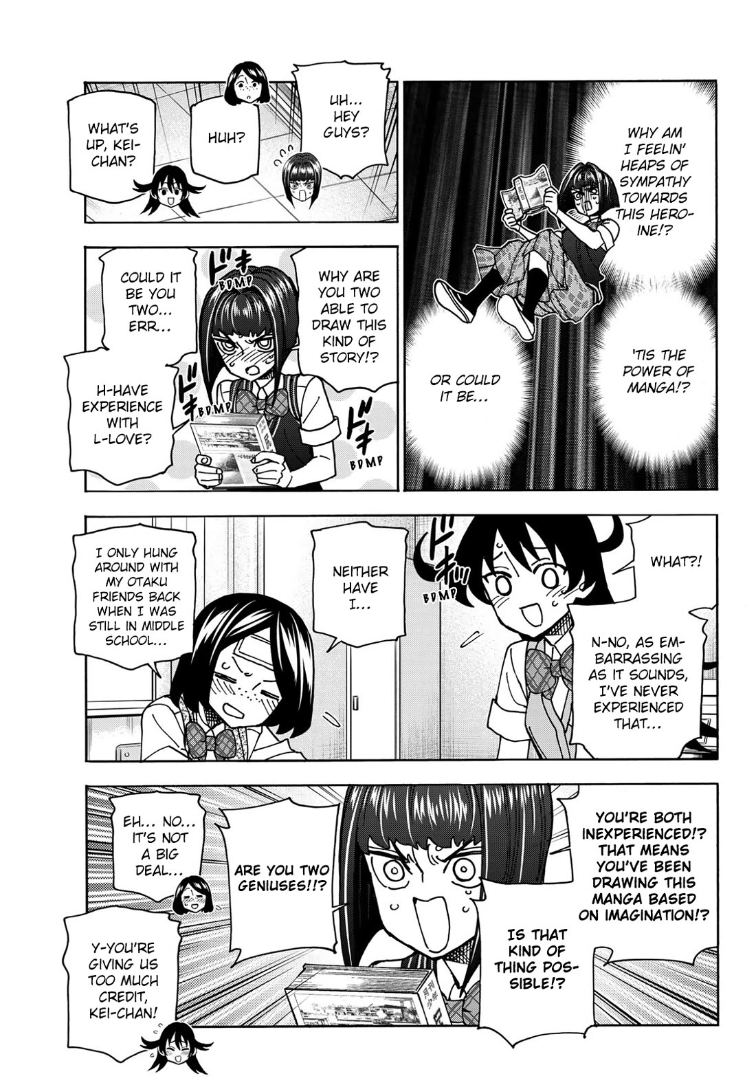 The Story Between a Dumb Prefect and a High School Girl with an Inappropriate Skirt Length Chapter 76 page 11 - Chapter 76: The Story of the Dumb Manga Club Members’ Summer Holiday