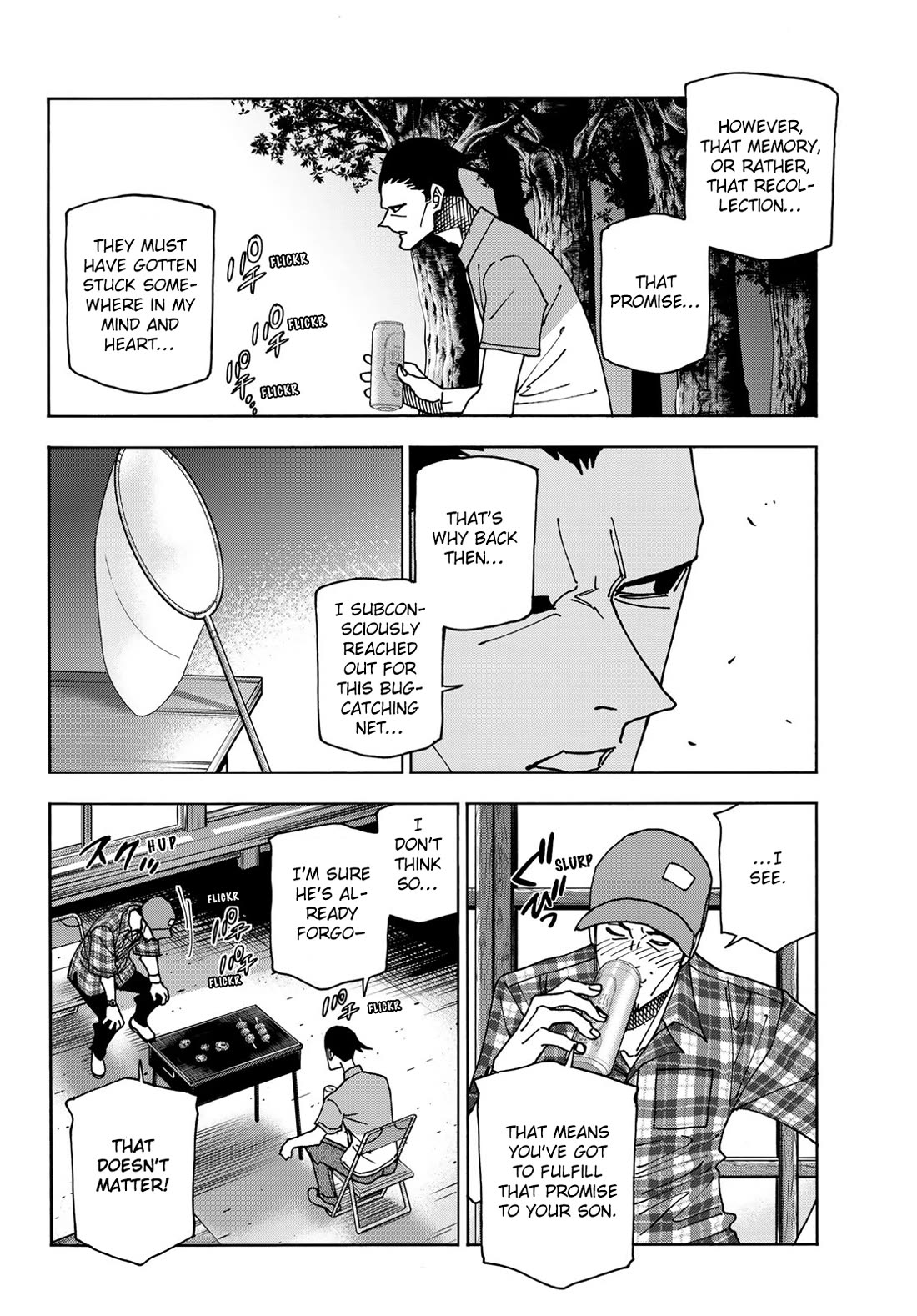 The Story Between a Dumb Prefect and a High School Girl with an Inappropriate Skirt Length Chapter 77 page 14 - Chapter 77: The Story of the Dumb Fathers’ Bug-Hunt