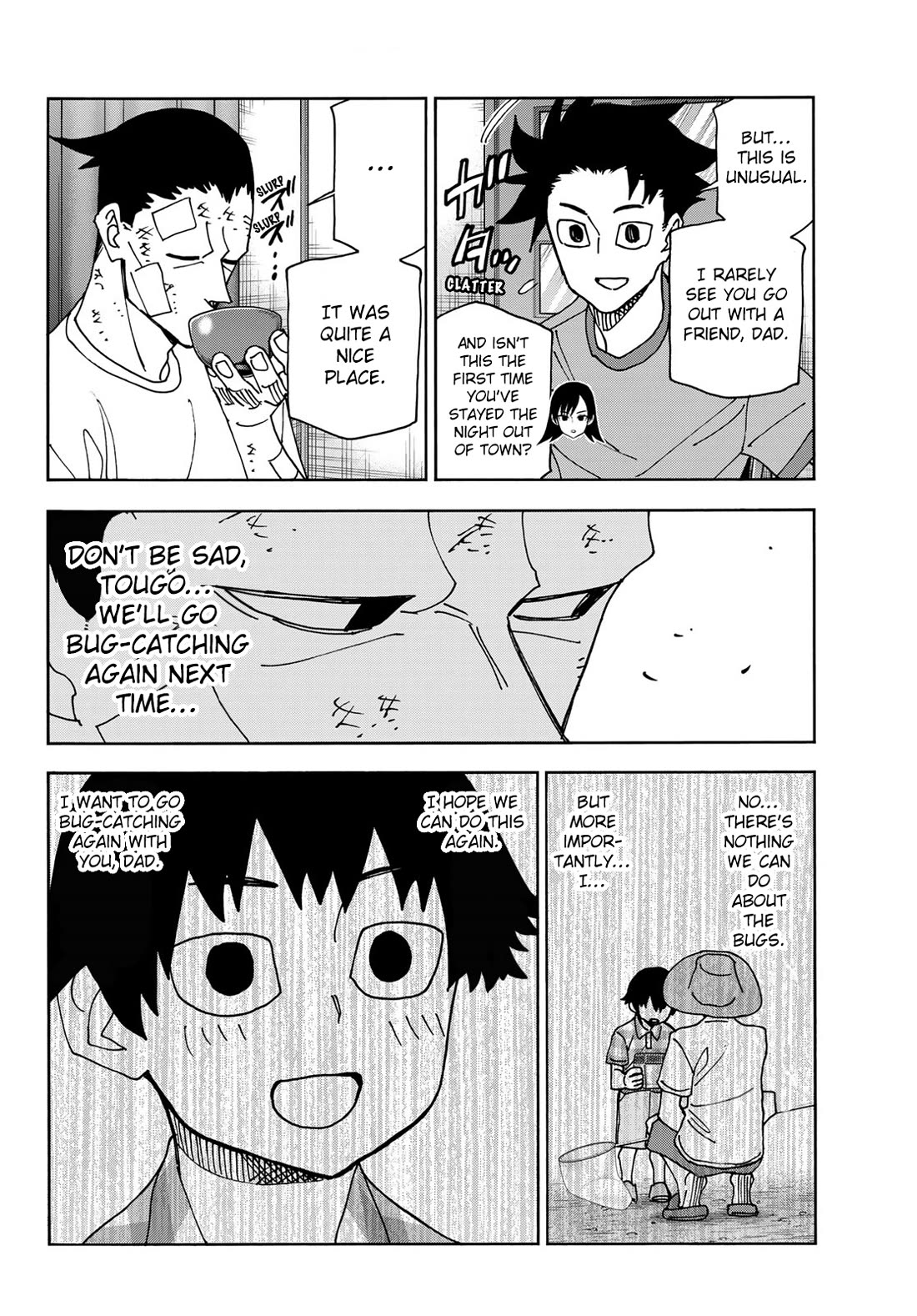 The Story Between a Dumb Prefect and a High School Girl with an Inappropriate Skirt Length Chapter 77 page 24 - Chapter 77: The Story of the Dumb Fathers’ Bug-Hunt