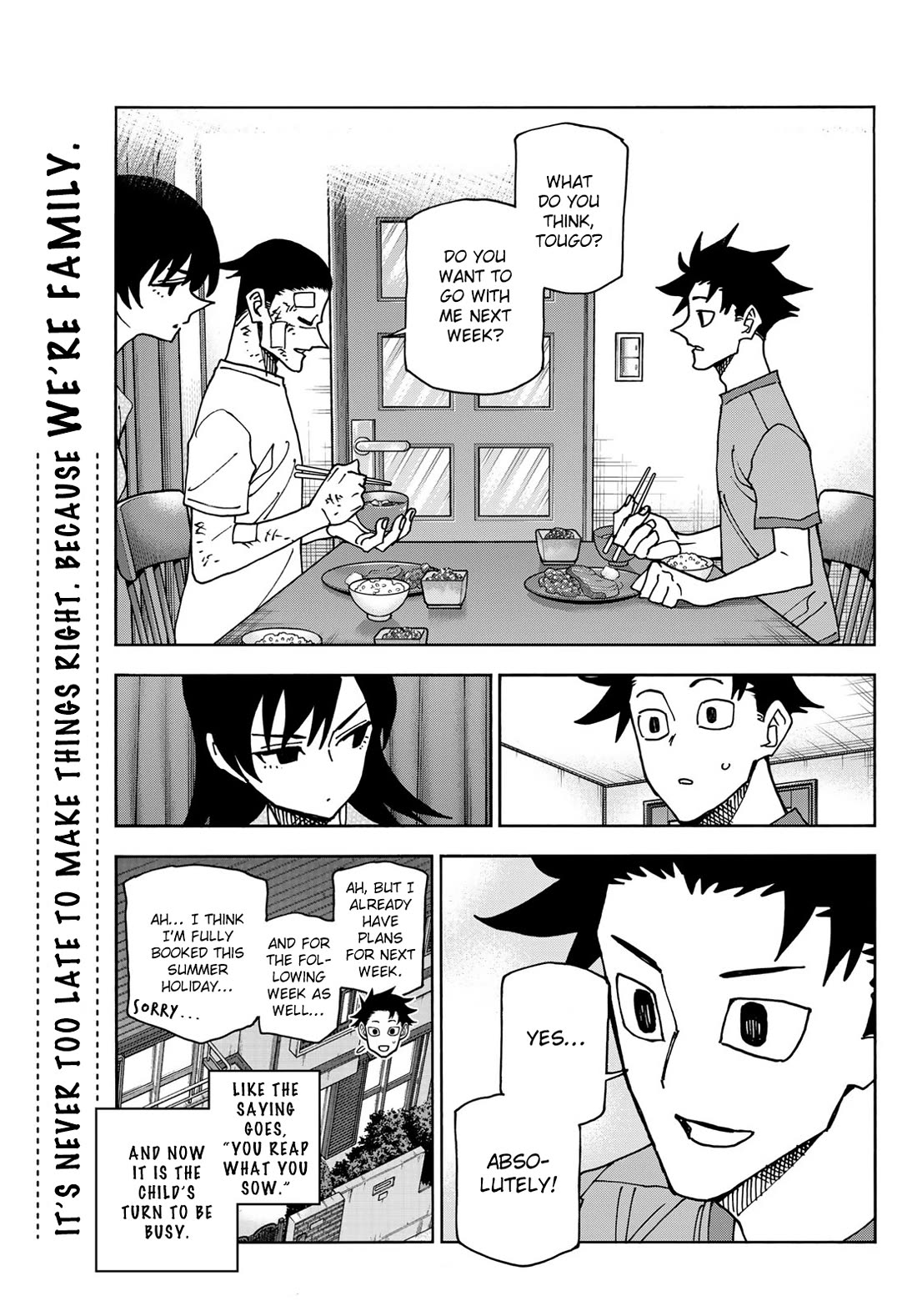 The Story Between a Dumb Prefect and a High School Girl with an Inappropriate Skirt Length Chapter 77 page 25 - Chapter 77: The Story of the Dumb Fathers’ Bug-Hunt