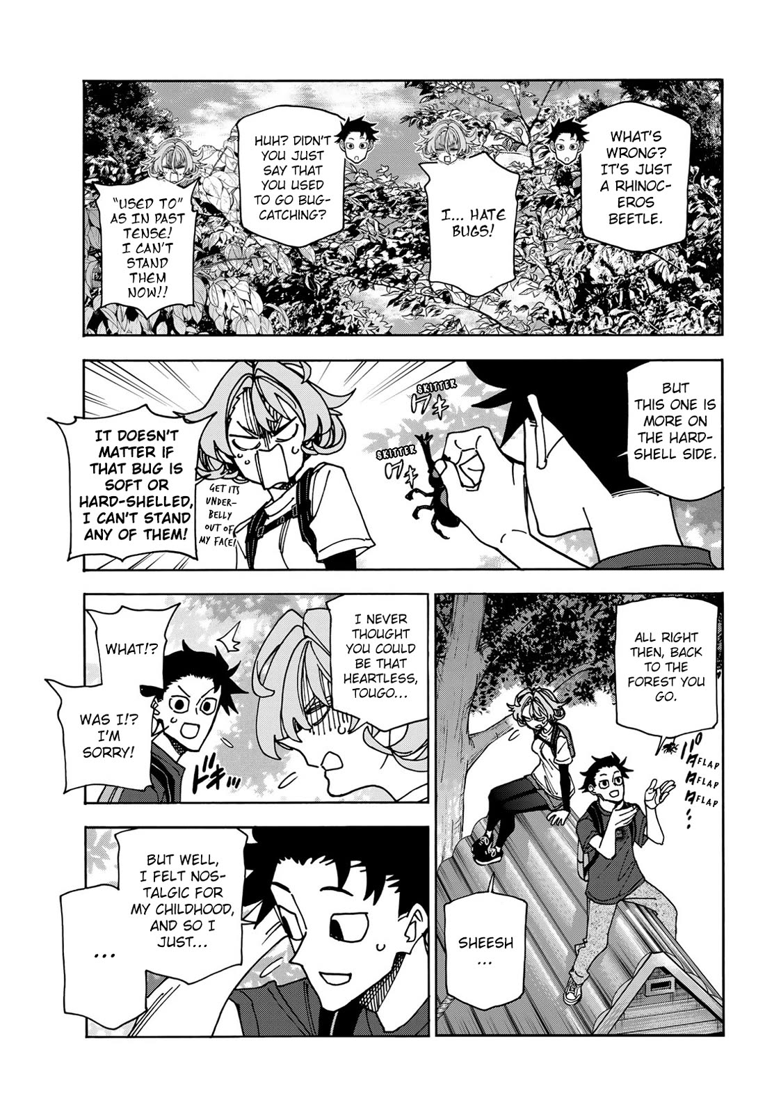 The Story Between a Dumb Prefect and a High School Girl with an Inappropriate Skirt Length Chapter 78 page 13 - Chapter 78: The Story of the Dumb Couple’s Hike