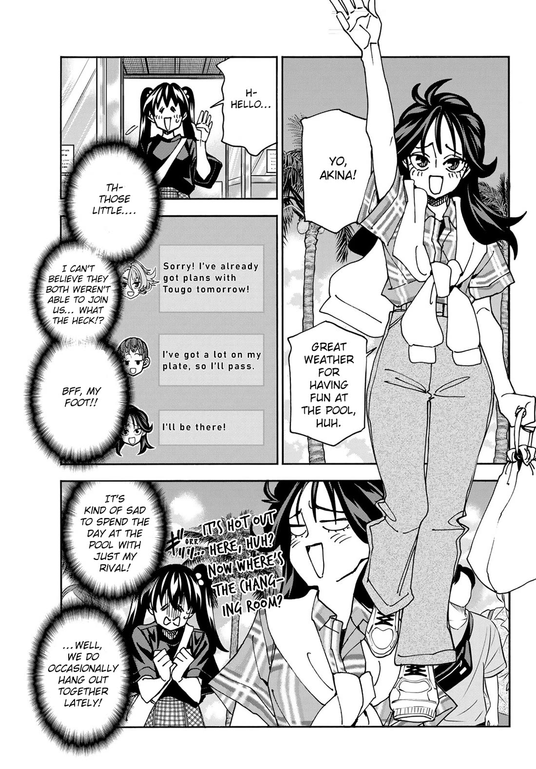 The Story Between a Dumb Prefect and a High School Girl with an Inappropriate Skirt Length Chapter 79 page 5 - Chapter 79: The Story of A Summer Day of The Two Dumb High School Girls