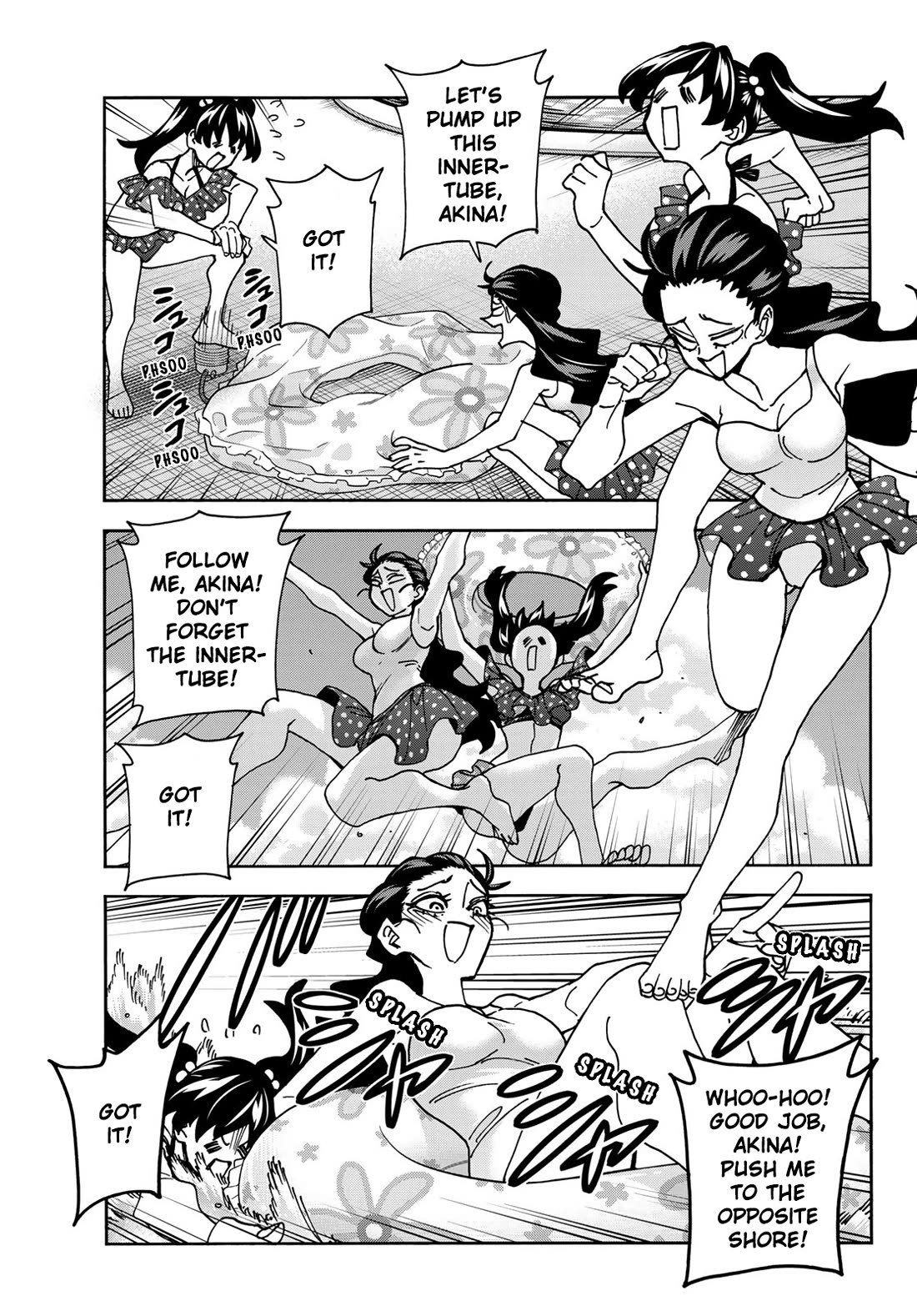 The Story Between a Dumb Prefect and a High School Girl with an Inappropriate Skirt Length Chapter 79 page 9 - Chapter 79: The Story of A Summer Day of The Two Dumb High School Girls
