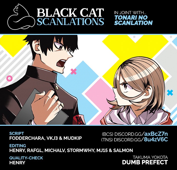 The Story Between a Dumb Prefect and a High School Girl with an Inappropriate Skirt Length Chapter 8 page 1 - Chapter 8: The Story About the Dumb Prefect’s School Student Council