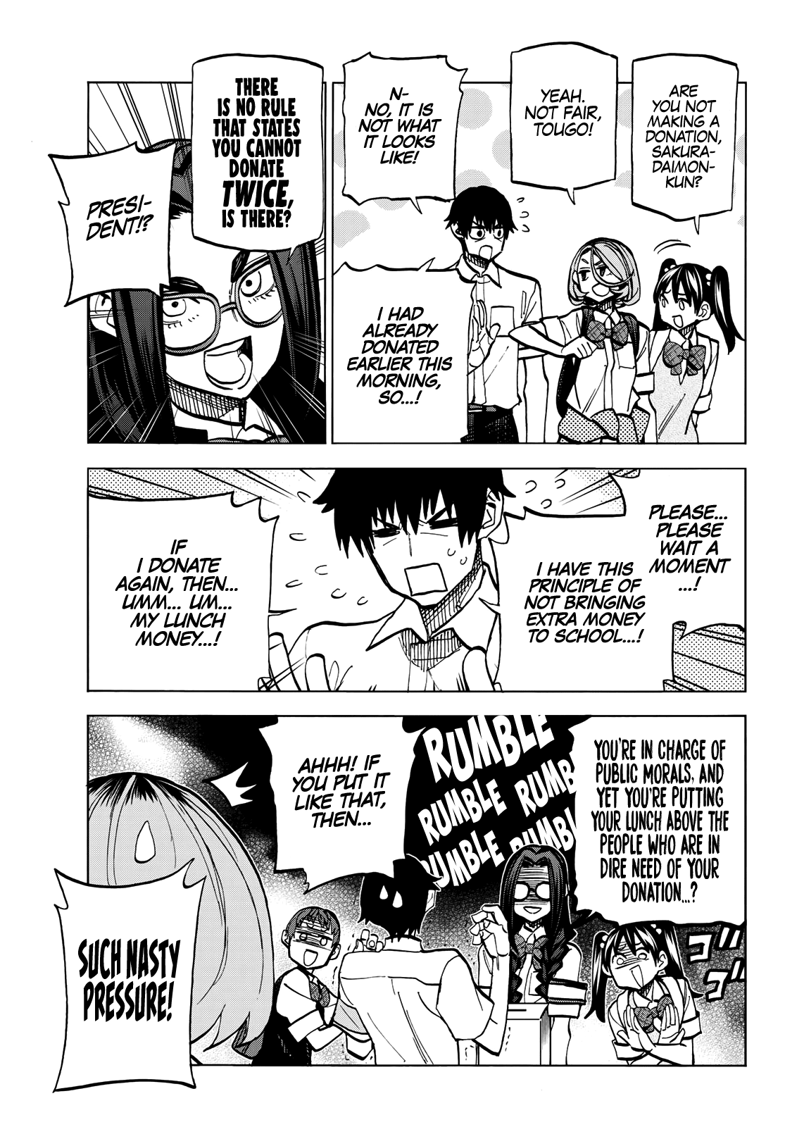 The Story Between a Dumb Prefect and a High School Girl with an Inappropriate Skirt Length Chapter 8 page 10 - Chapter 8: The Story About the Dumb Prefect’s School Student Council