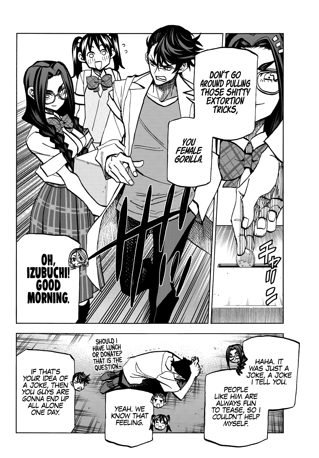 The Story Between a Dumb Prefect and a High School Girl with an Inappropriate Skirt Length Chapter 8 page 11 - Chapter 8: The Story About the Dumb Prefect’s School Student Council
