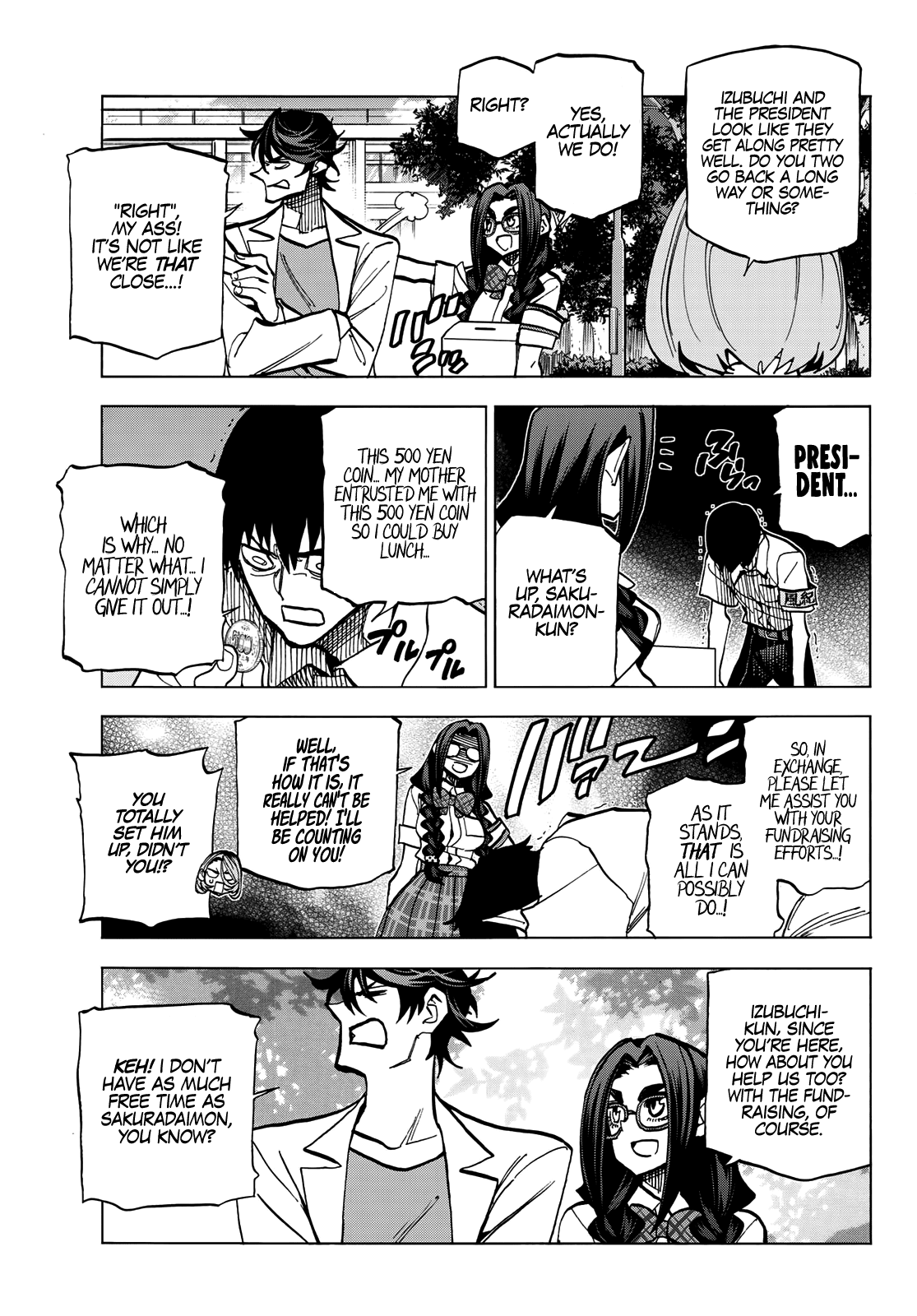 The Story Between a Dumb Prefect and a High School Girl with an Inappropriate Skirt Length Chapter 8 page 12 - Chapter 8: The Story About the Dumb Prefect’s School Student Council