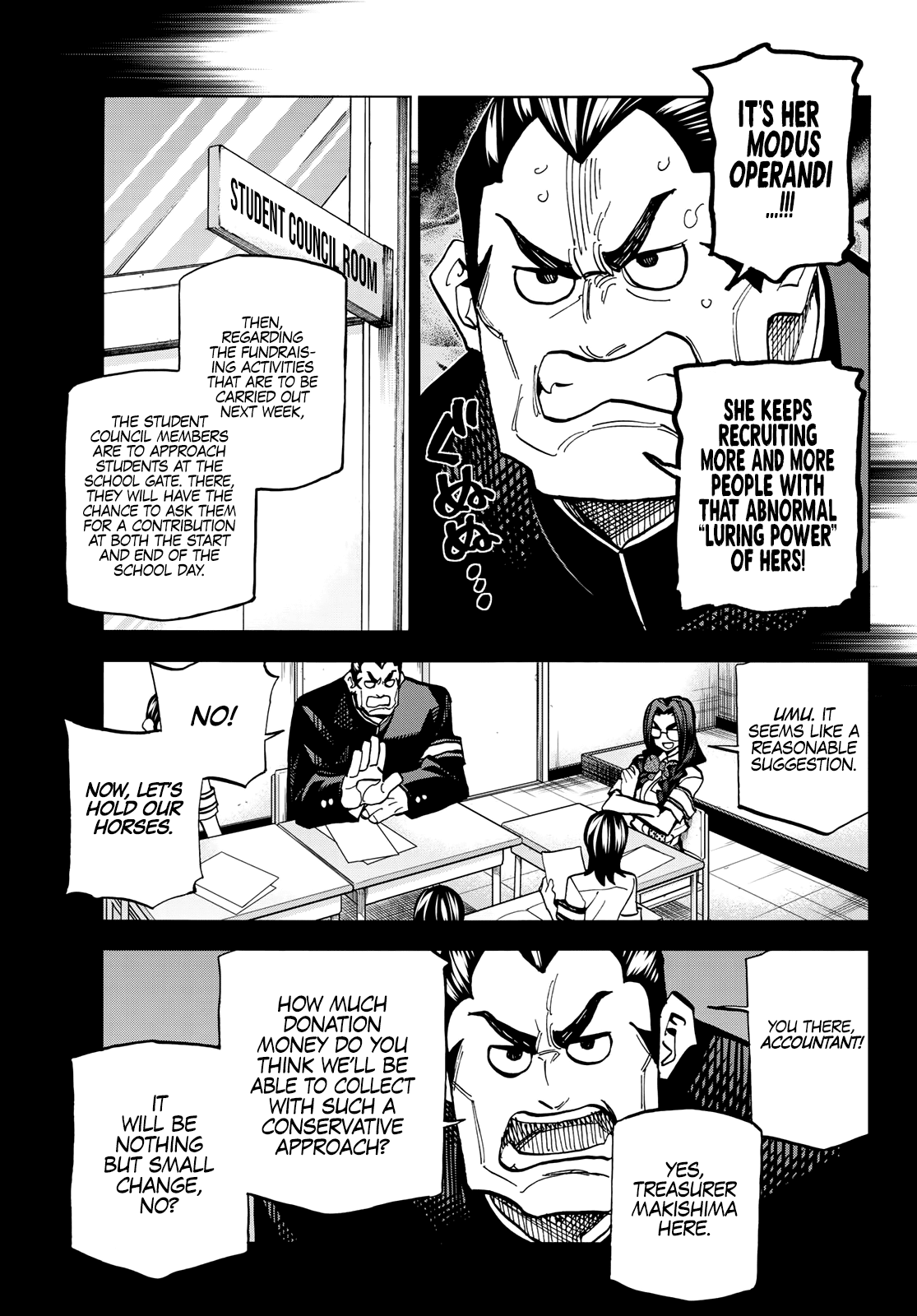 The Story Between a Dumb Prefect and a High School Girl with an Inappropriate Skirt Length Chapter 8 page 14 - Chapter 8: The Story About the Dumb Prefect’s School Student Council