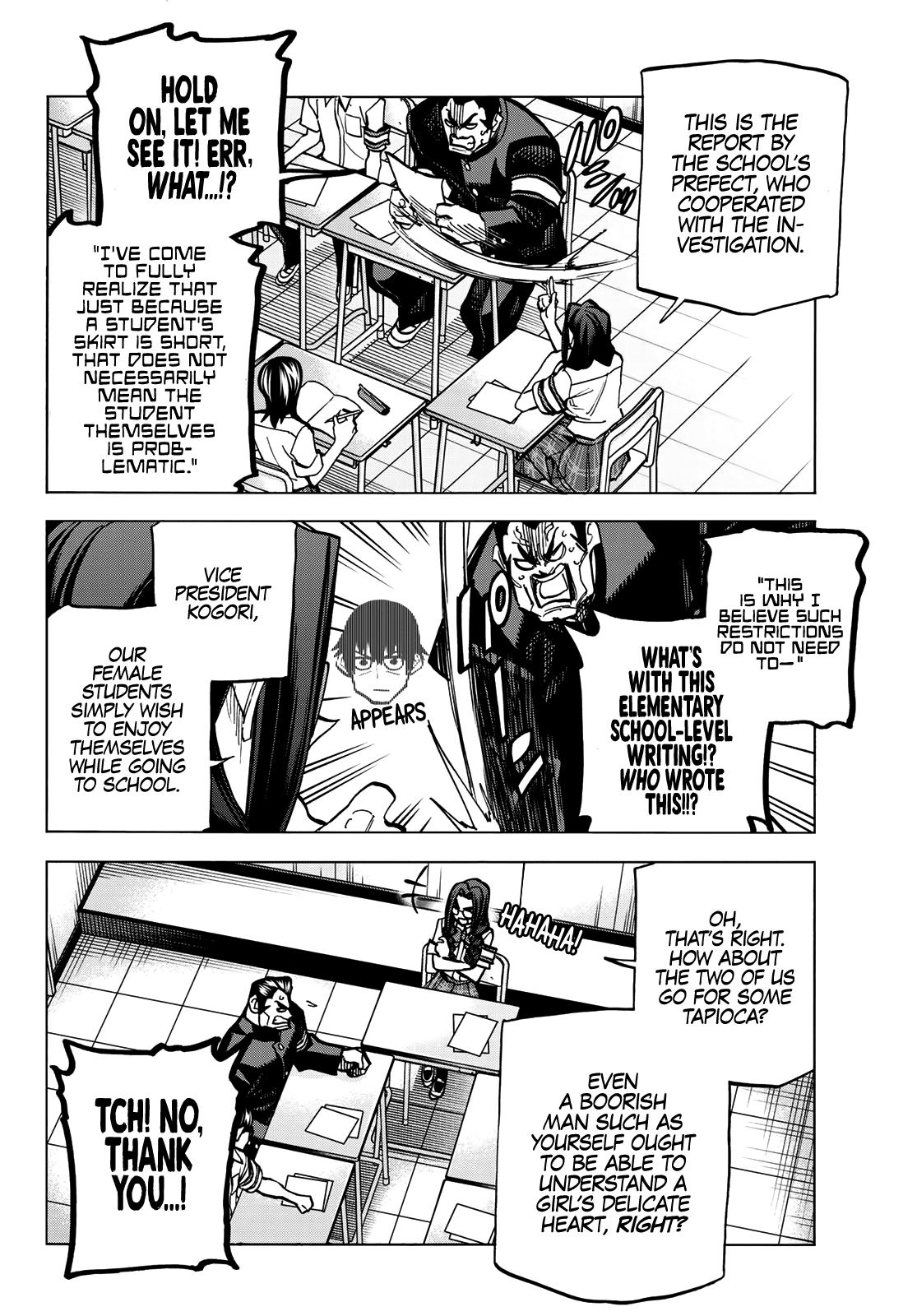 The Story Between a Dumb Prefect and a High School Girl with an Inappropriate Skirt Length Chapter 8 page 3 - Chapter 8: The Story About the Dumb Prefect’s School Student Council