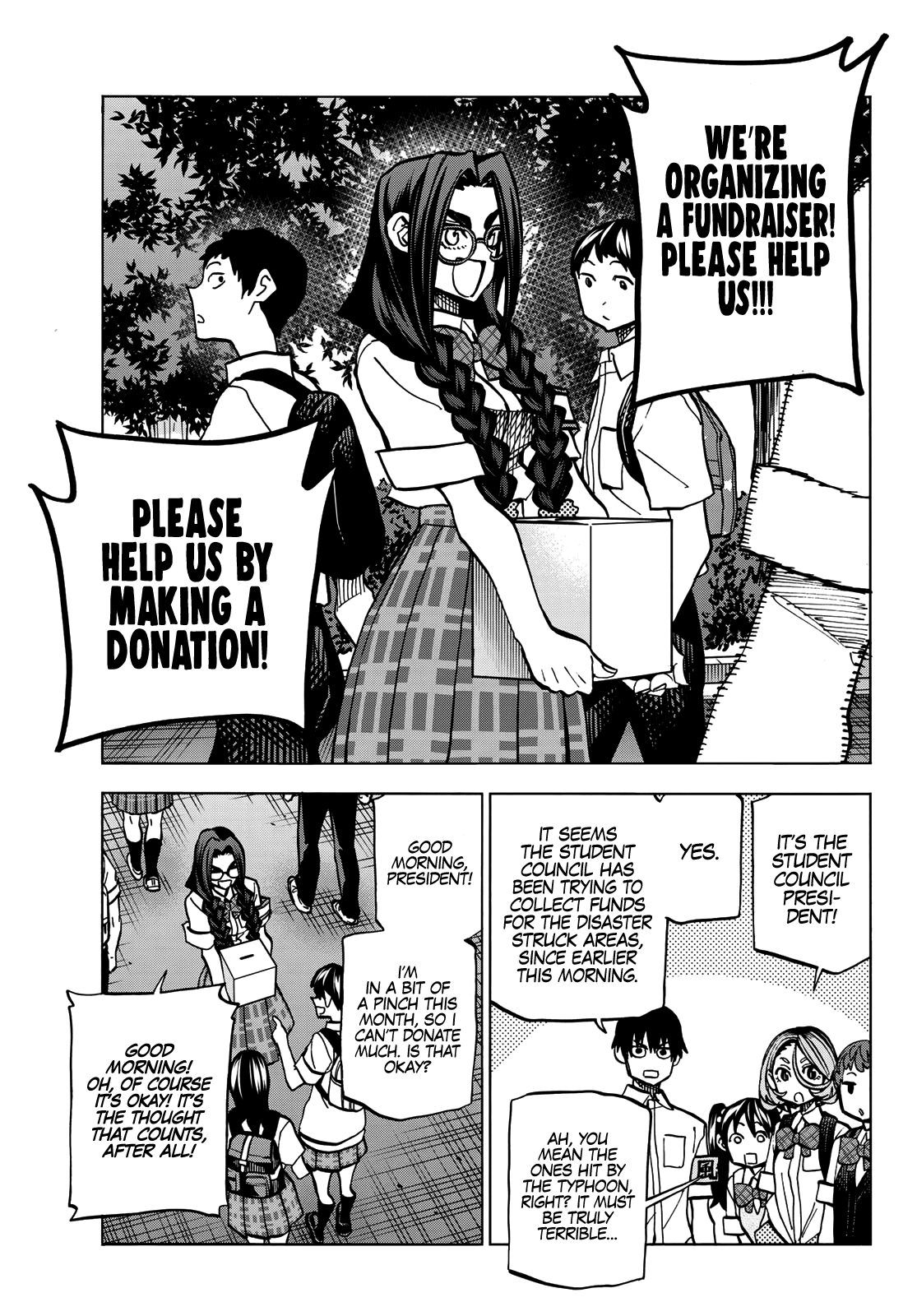 The Story Between a Dumb Prefect and a High School Girl with an Inappropriate Skirt Length Chapter 8 page 8 - Chapter 8: The Story About the Dumb Prefect’s School Student Council
