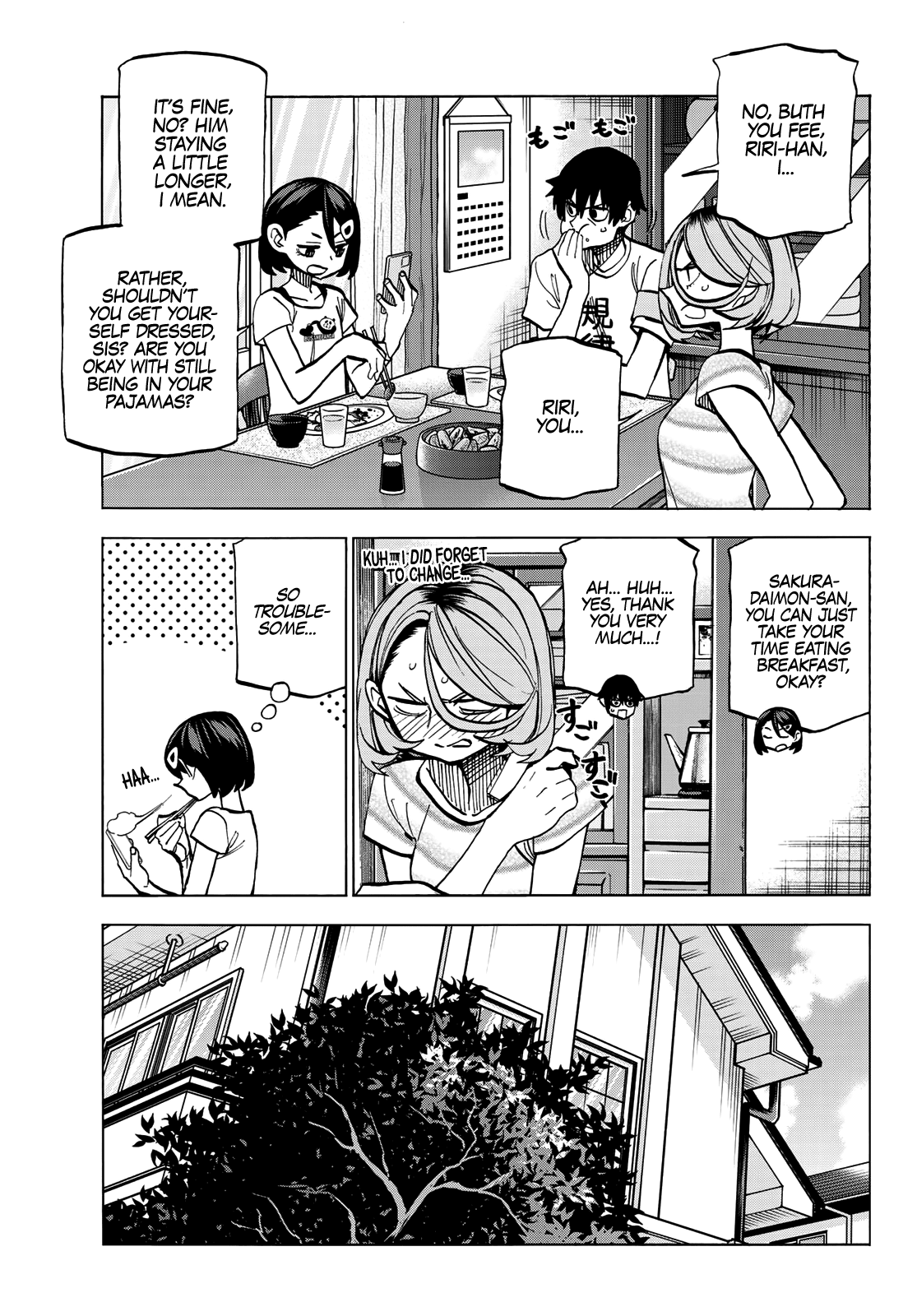 The Story Between a Dumb Prefect and a High School Girl with an Inappropriate Skirt Length Chapter 9 page 10 - Chapter 9: The Story About the Dumb Prefect and Spending the Day Off