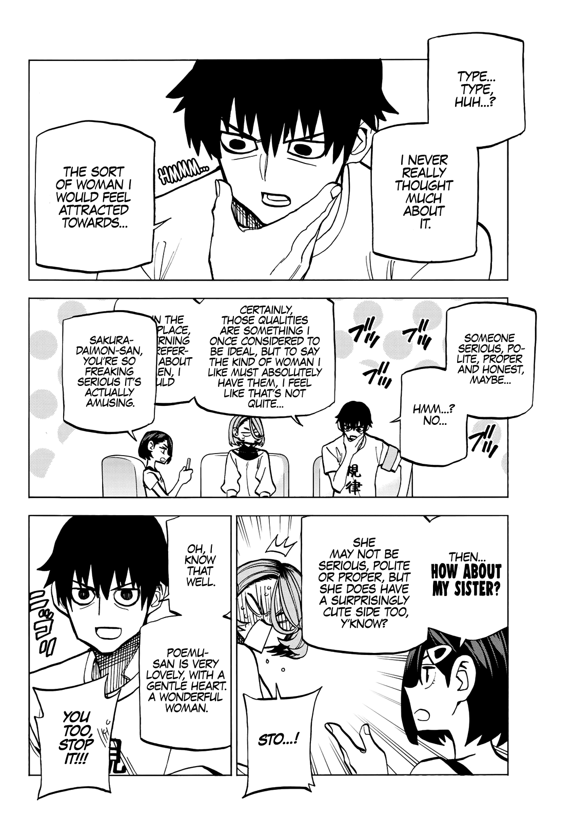The Story Between a Dumb Prefect and a High School Girl with an Inappropriate Skirt Length Chapter 9 page 13 - Chapter 9: The Story About the Dumb Prefect and Spending the Day Off