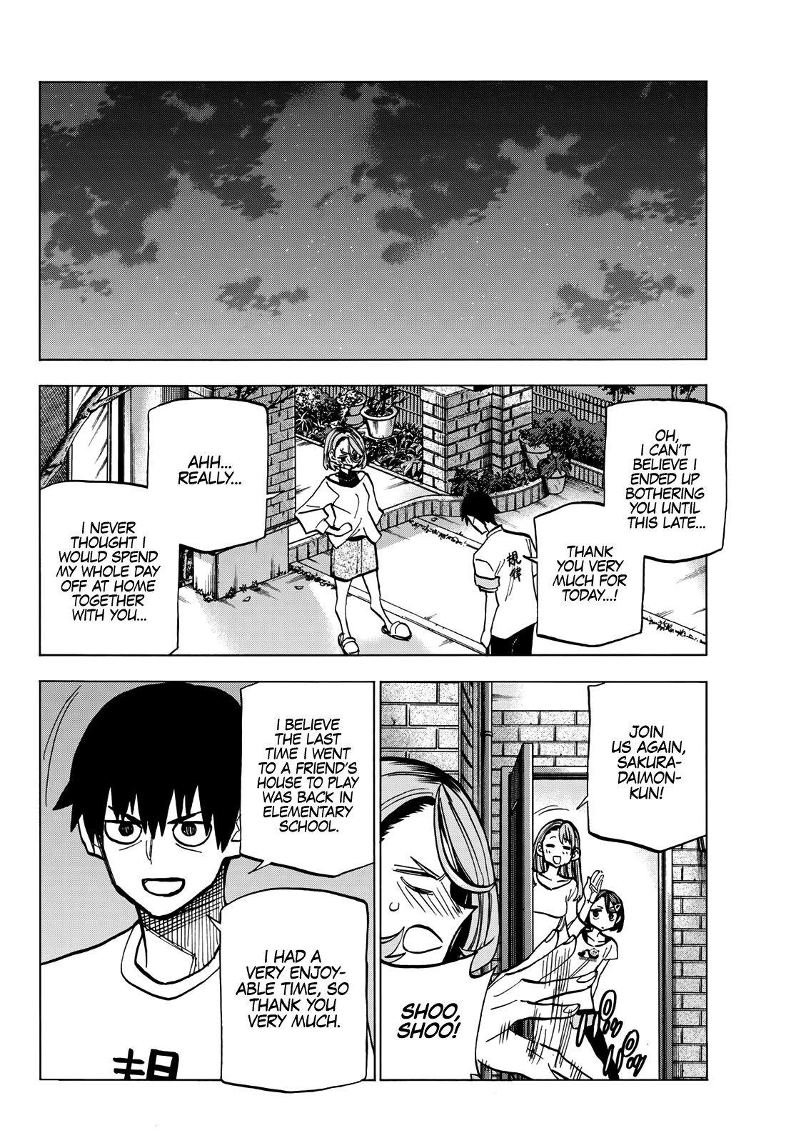 The Story Between a Dumb Prefect and a High School Girl with an Inappropriate Skirt Length Chapter 9 page 17 - Chapter 9: The Story About the Dumb Prefect and Spending the Day Off