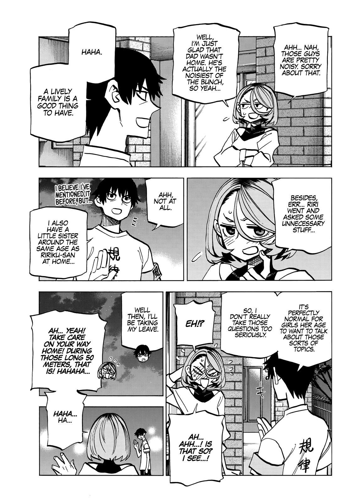 The Story Between a Dumb Prefect and a High School Girl with an Inappropriate Skirt Length Chapter 9 page 18 - Chapter 9: The Story About the Dumb Prefect and Spending the Day Off