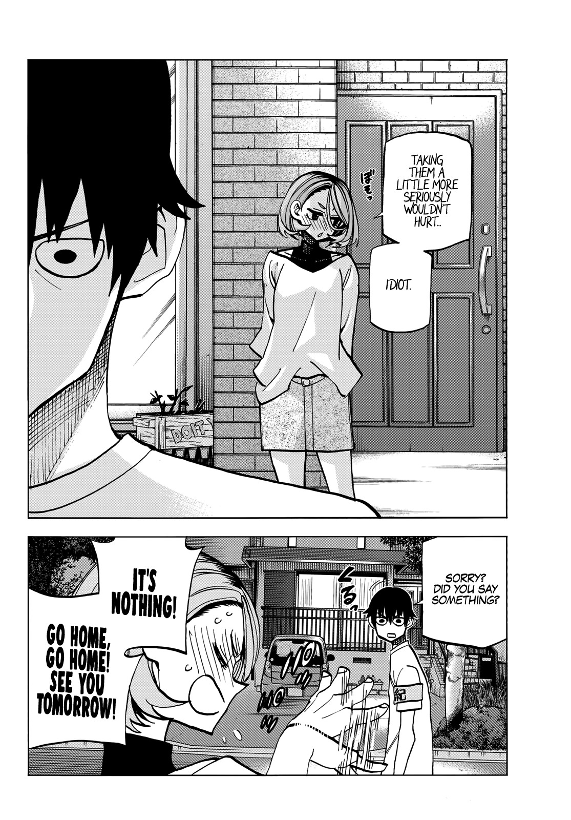 The Story Between a Dumb Prefect and a High School Girl with an Inappropriate Skirt Length Chapter 9 page 19 - Chapter 9: The Story About the Dumb Prefect and Spending the Day Off