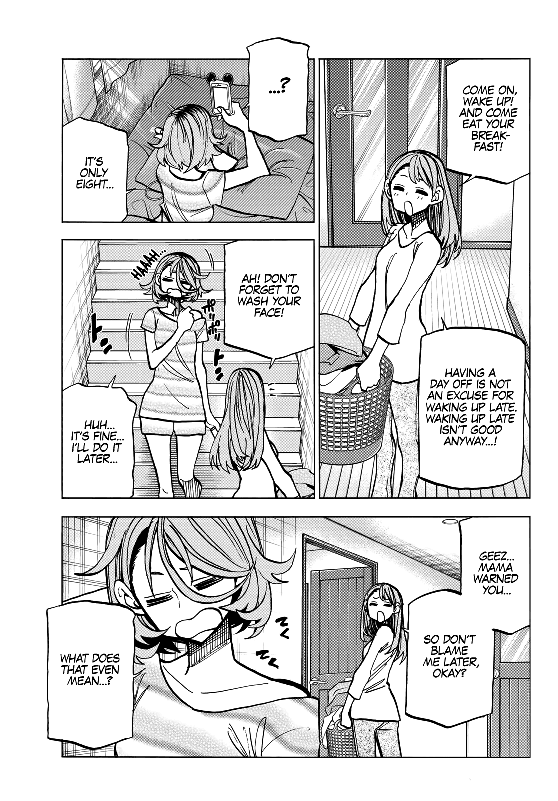 The Story Between a Dumb Prefect and a High School Girl with an Inappropriate Skirt Length Chapter 9 page 6 - Chapter 9: The Story About the Dumb Prefect and Spending the Day Off