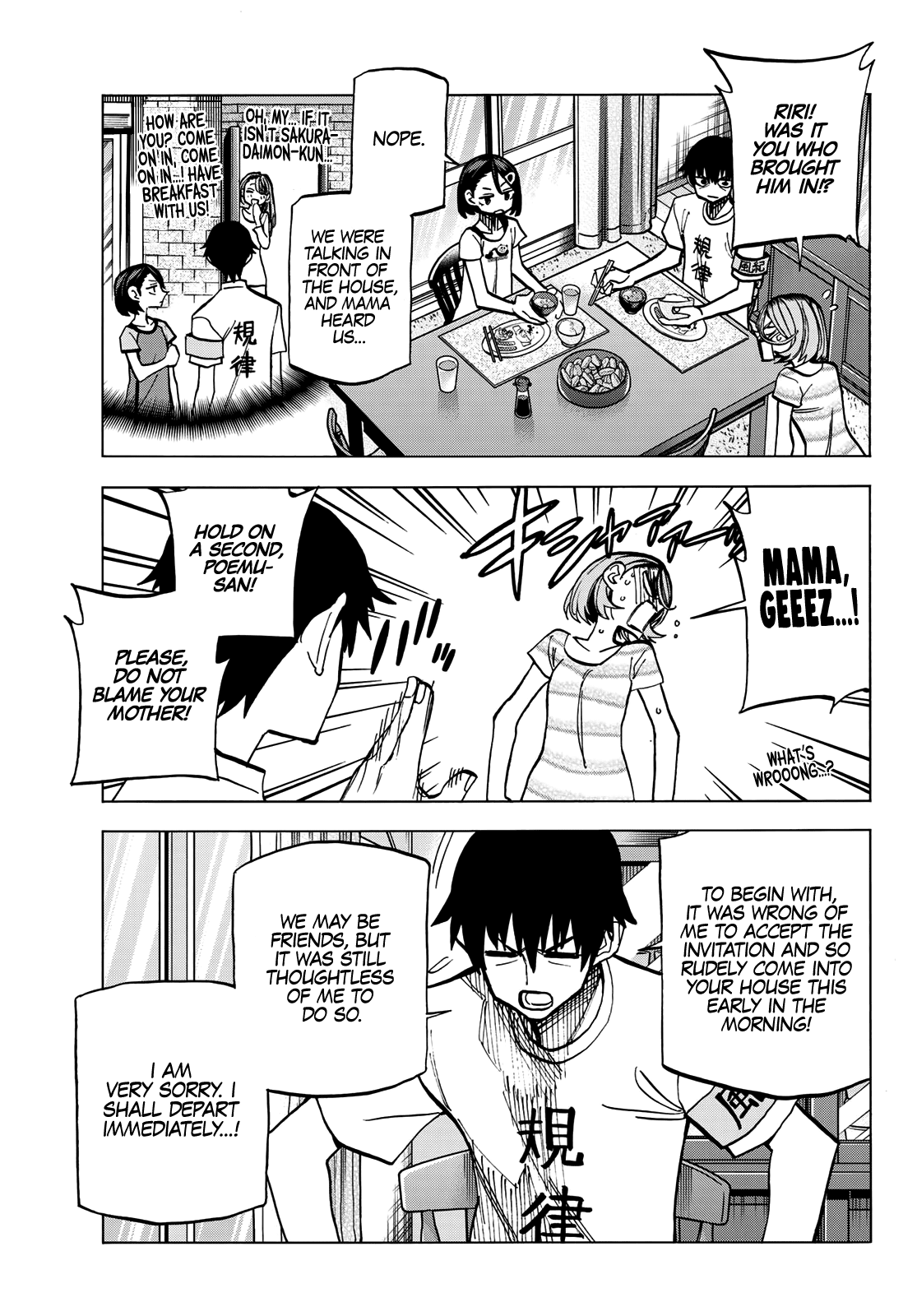 The Story Between a Dumb Prefect and a High School Girl with an Inappropriate Skirt Length Chapter 9 page 8 - Chapter 9: The Story About the Dumb Prefect and Spending the Day Off