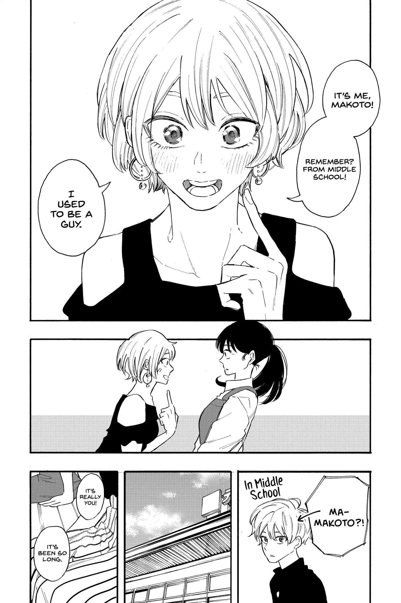 The Story of a Girl Who Likes Girls, and a Girl Who Used to be a Guy Chapter 0 page 2 - Chapter 0: Oneshot