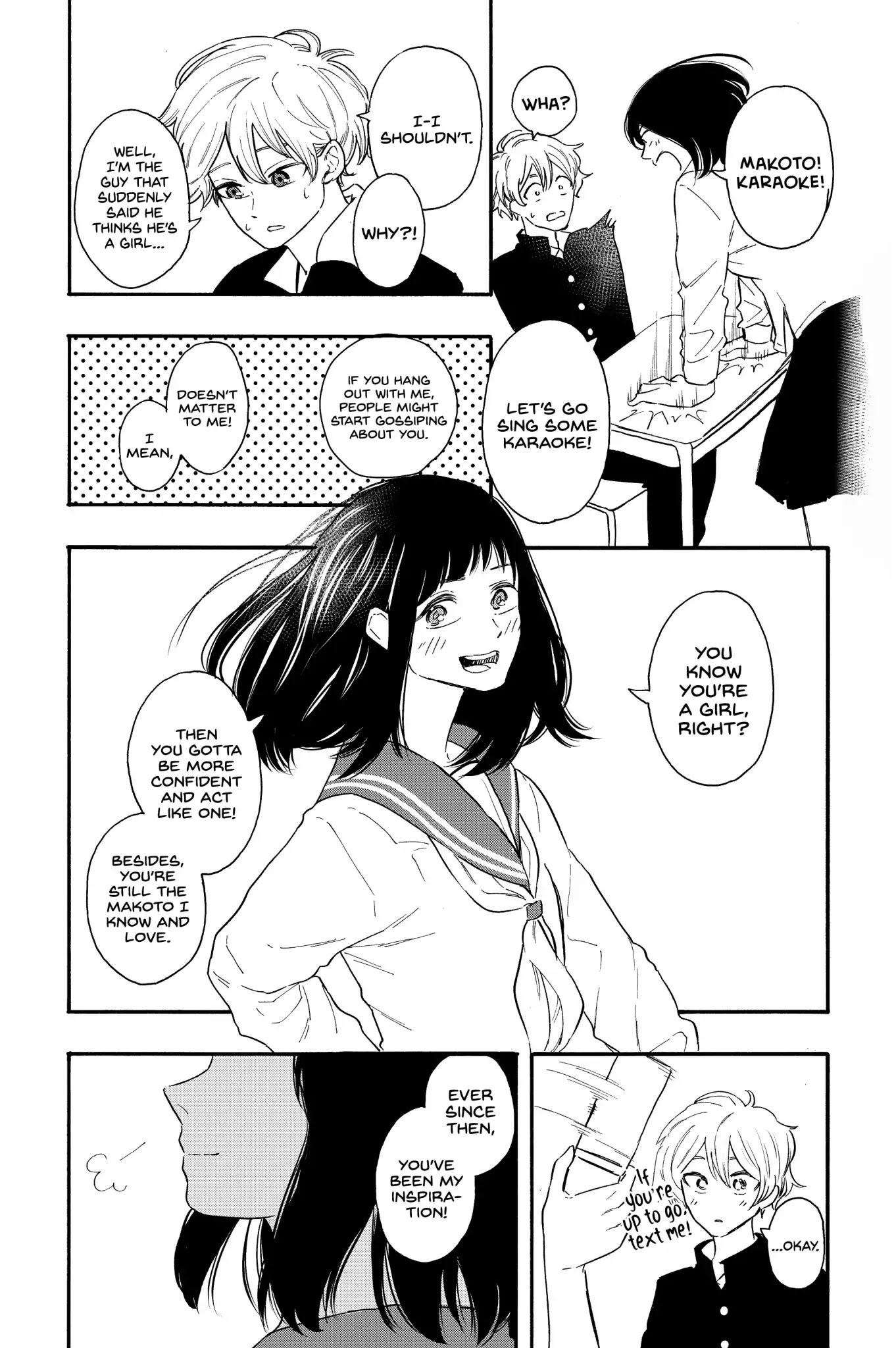 The Story of a Girl Who Likes Girls, and a Girl Who Used to be a Guy Chapter 0 page 4 - Chapter 0: Oneshot