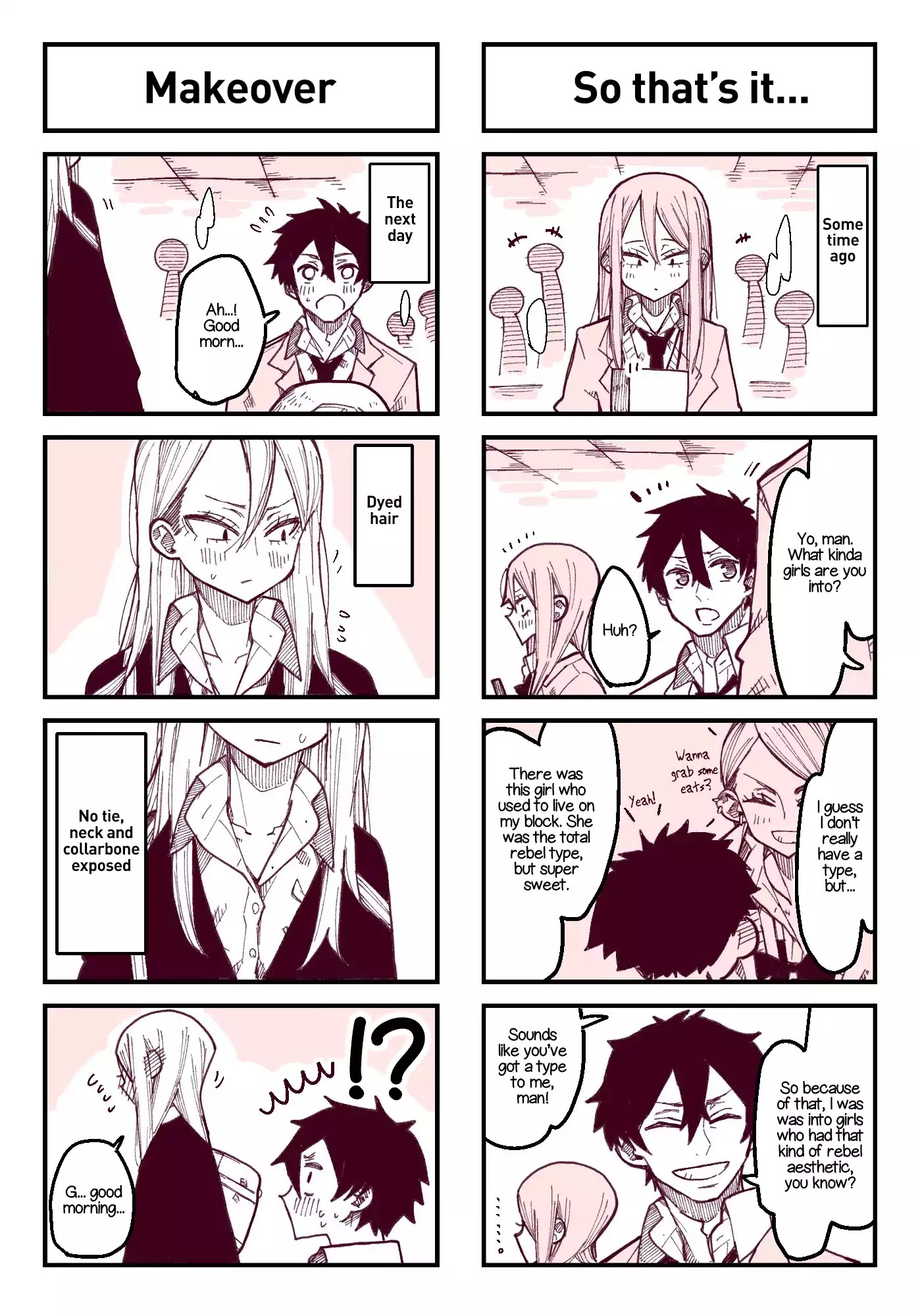 The Story of a Girl with Sanpaku Eyes Chapter 3.3 page 1 - Vol.3 Chapter 3