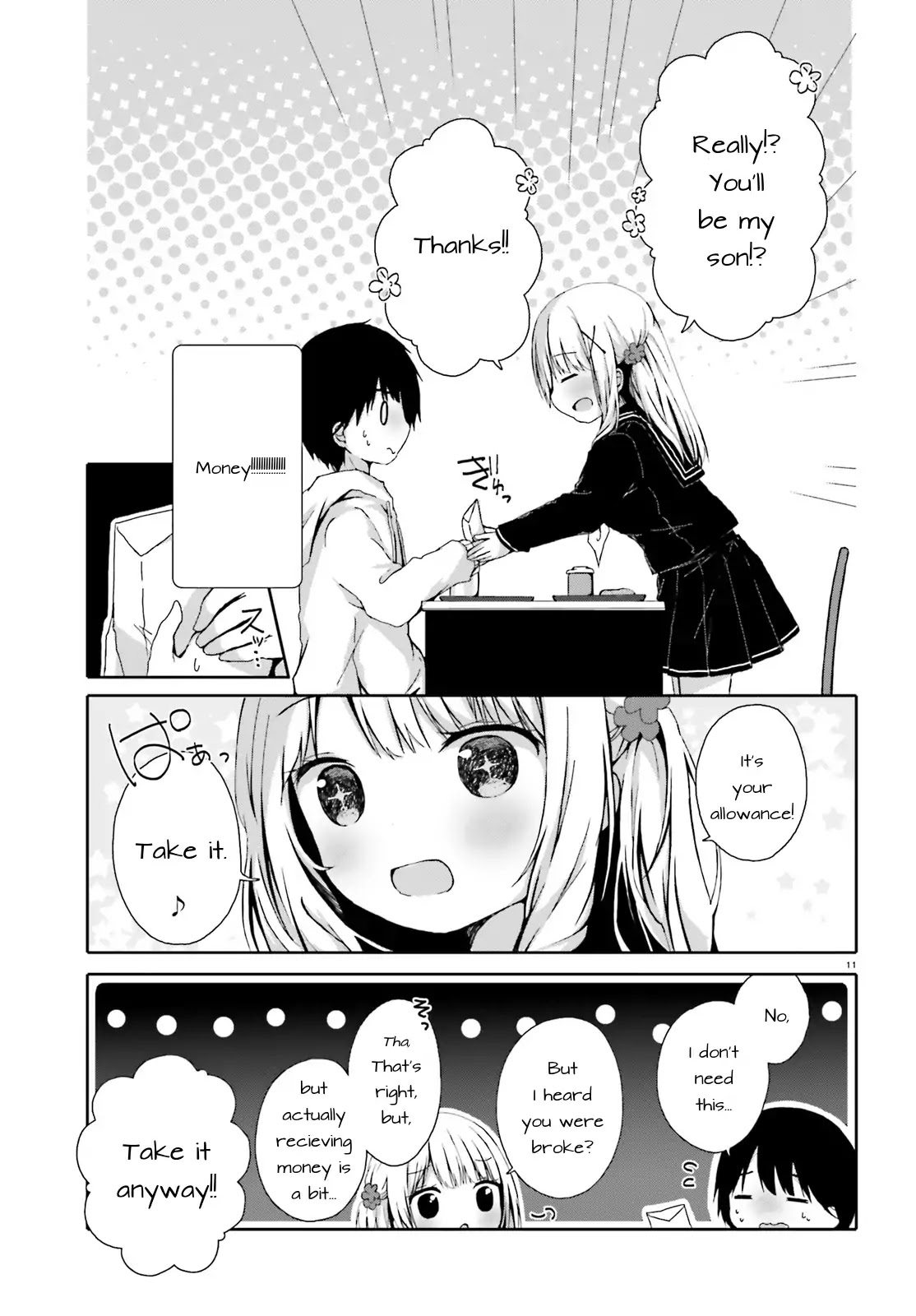 The Story of a High School Girl That Wants to Engage in Sugar Mama Activities With a Middle School Boy. Chapter 0 page 11 - Chapter 0: Oneshot