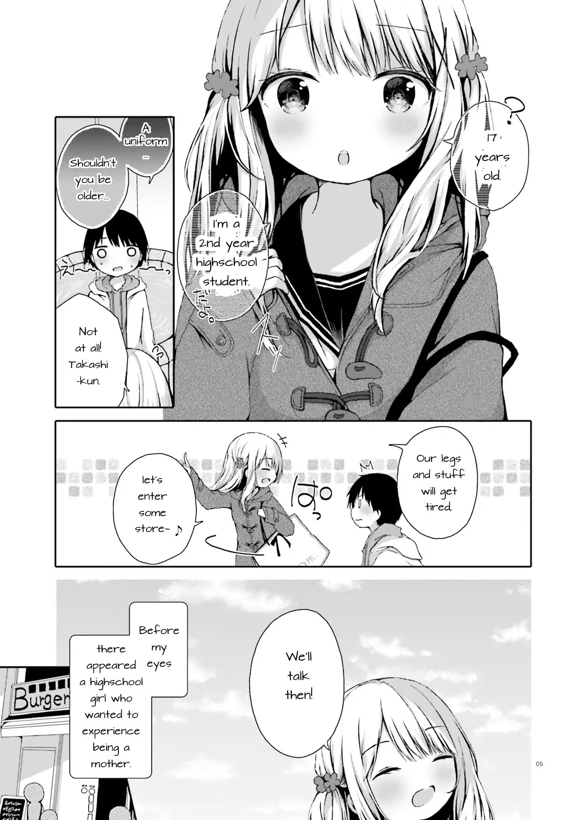 The Story of a High School Girl That Wants to Engage in Sugar Mama Activities With a Middle School Boy. Chapter 0 page 5 - Chapter 0: Oneshot