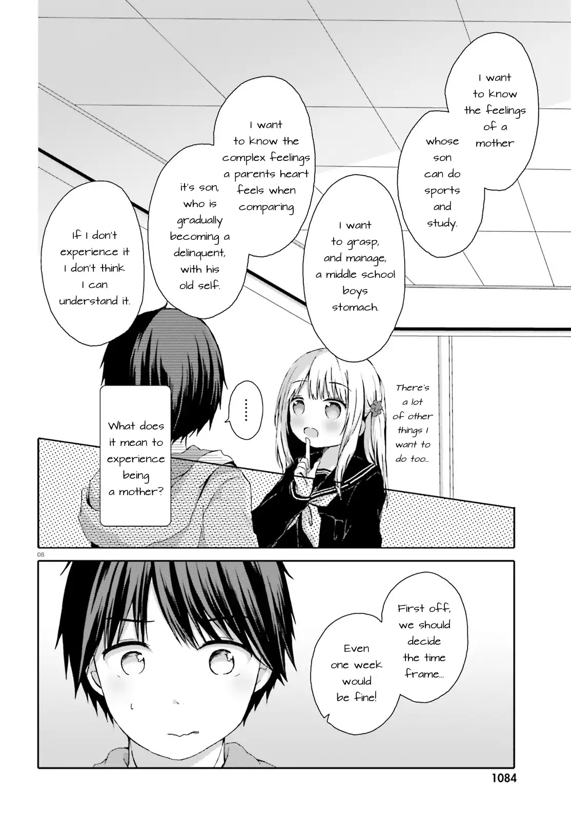 The Story of a High School Girl That Wants to Engage in Sugar Mama Activities With a Middle School Boy. Chapter 0 page 8 - Chapter 0: Oneshot