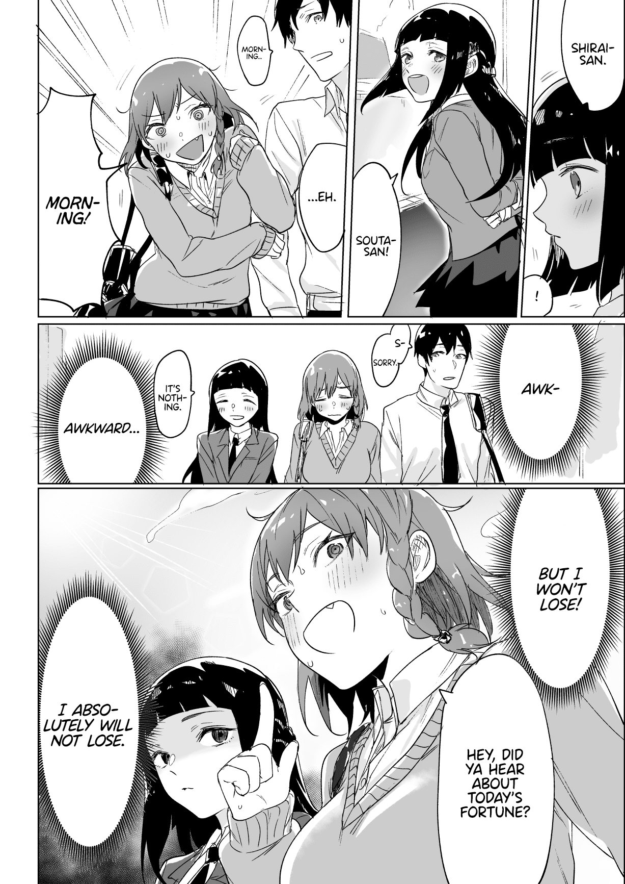 The story of a losing heroine doing her best to win! Chapter 1 page 4 - Chapter 1