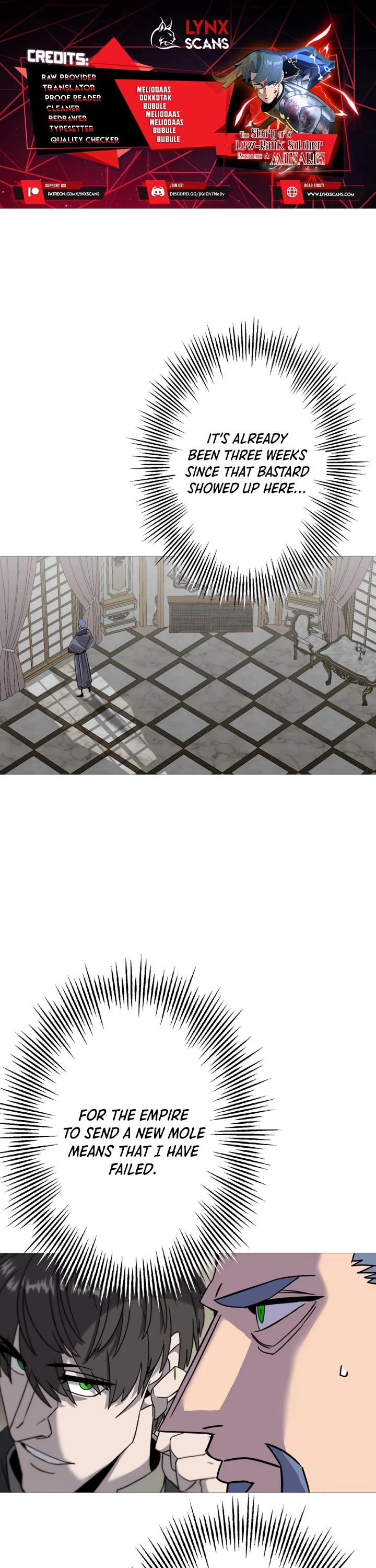 The Story of a Low-Rank Soldier Becoming a Monarch Chapter 102 page 1 - Chapter 102