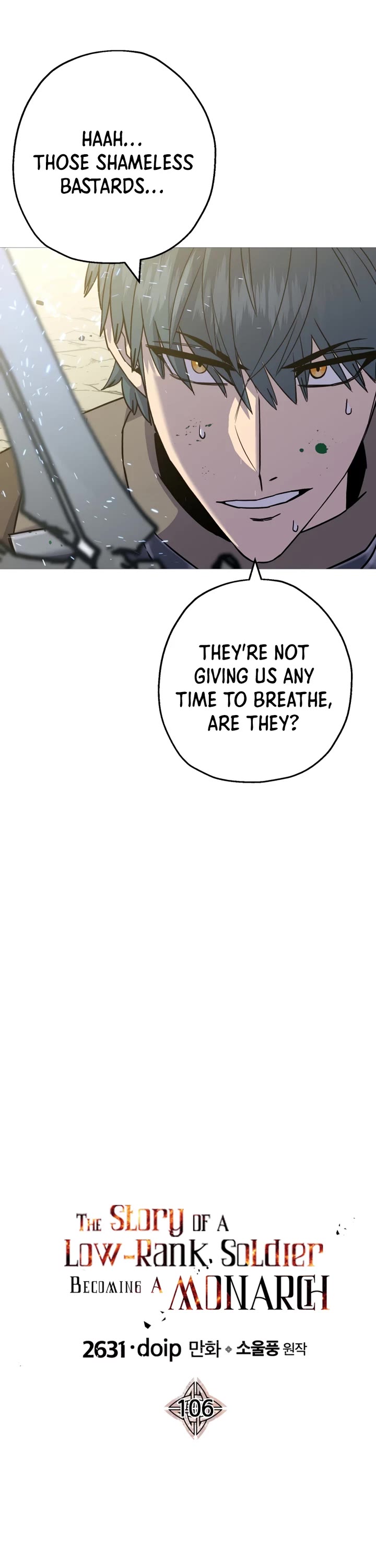 The Story of a Low-Rank Soldier Becoming a Monarch Chapter 106 page 6 - Chapter 106