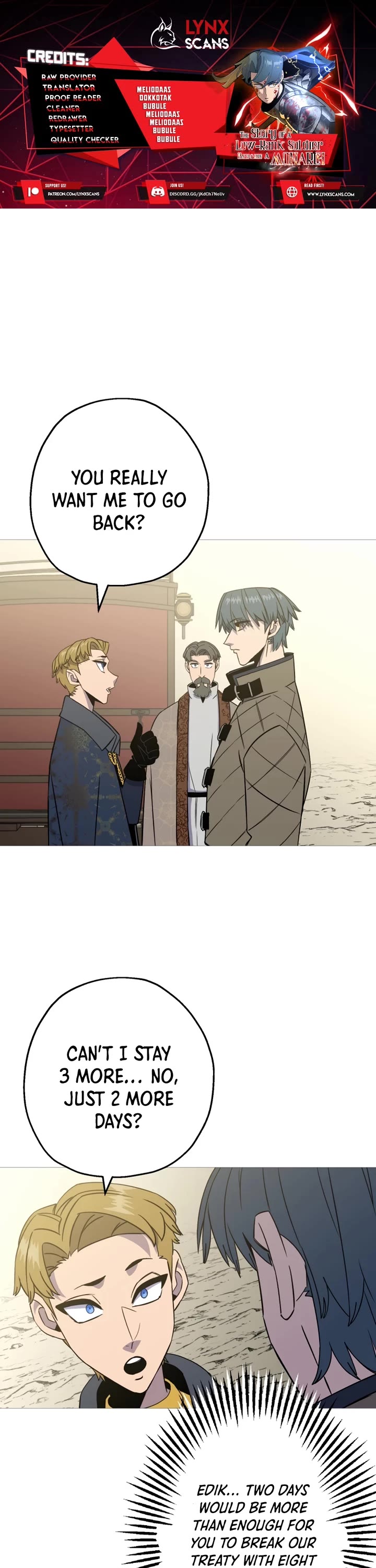 The Story of a Low-Rank Soldier Becoming a Monarch Chapter 108 page 1 - Chapter 108